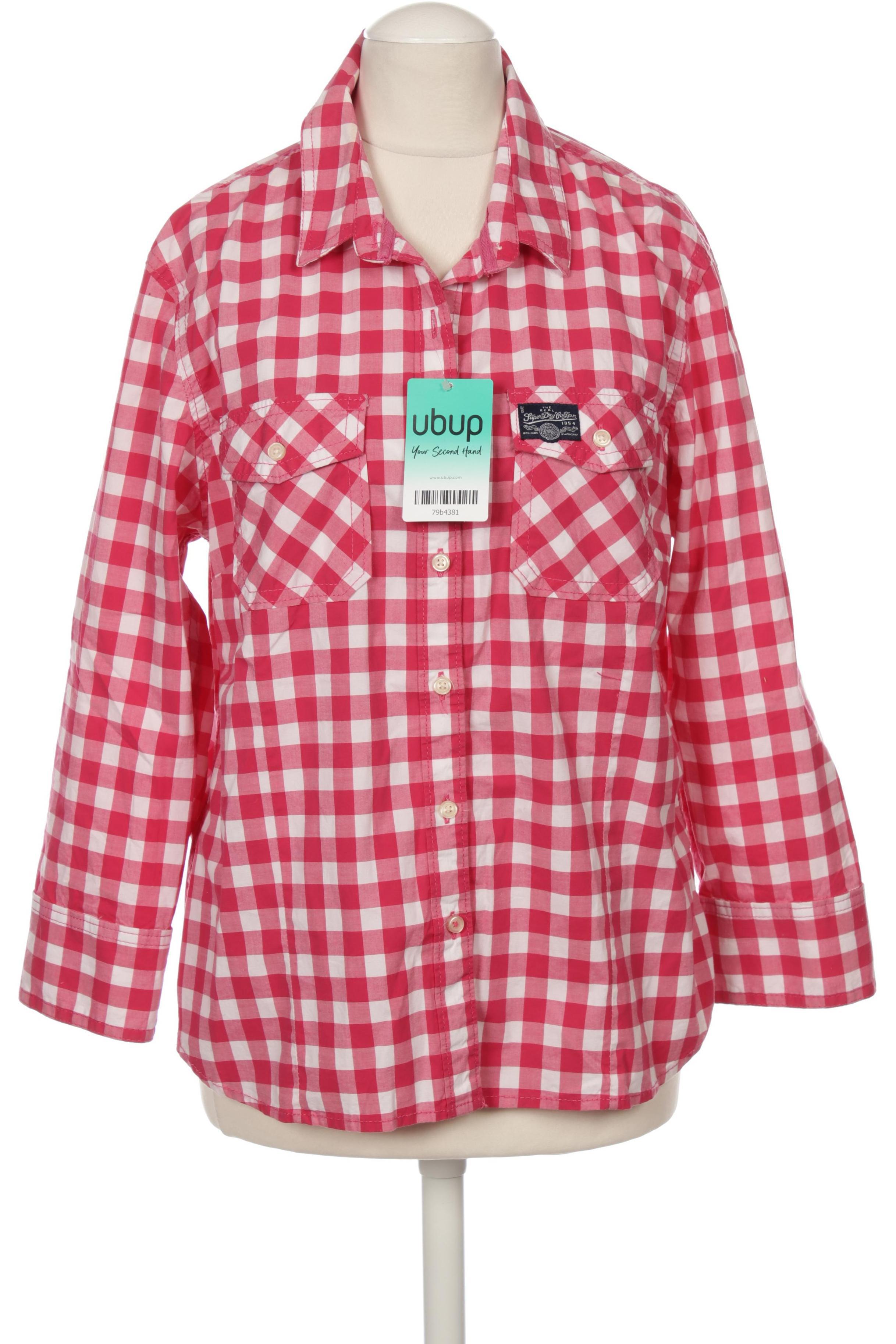 

Superdry Damen Bluse, pink, Gr.