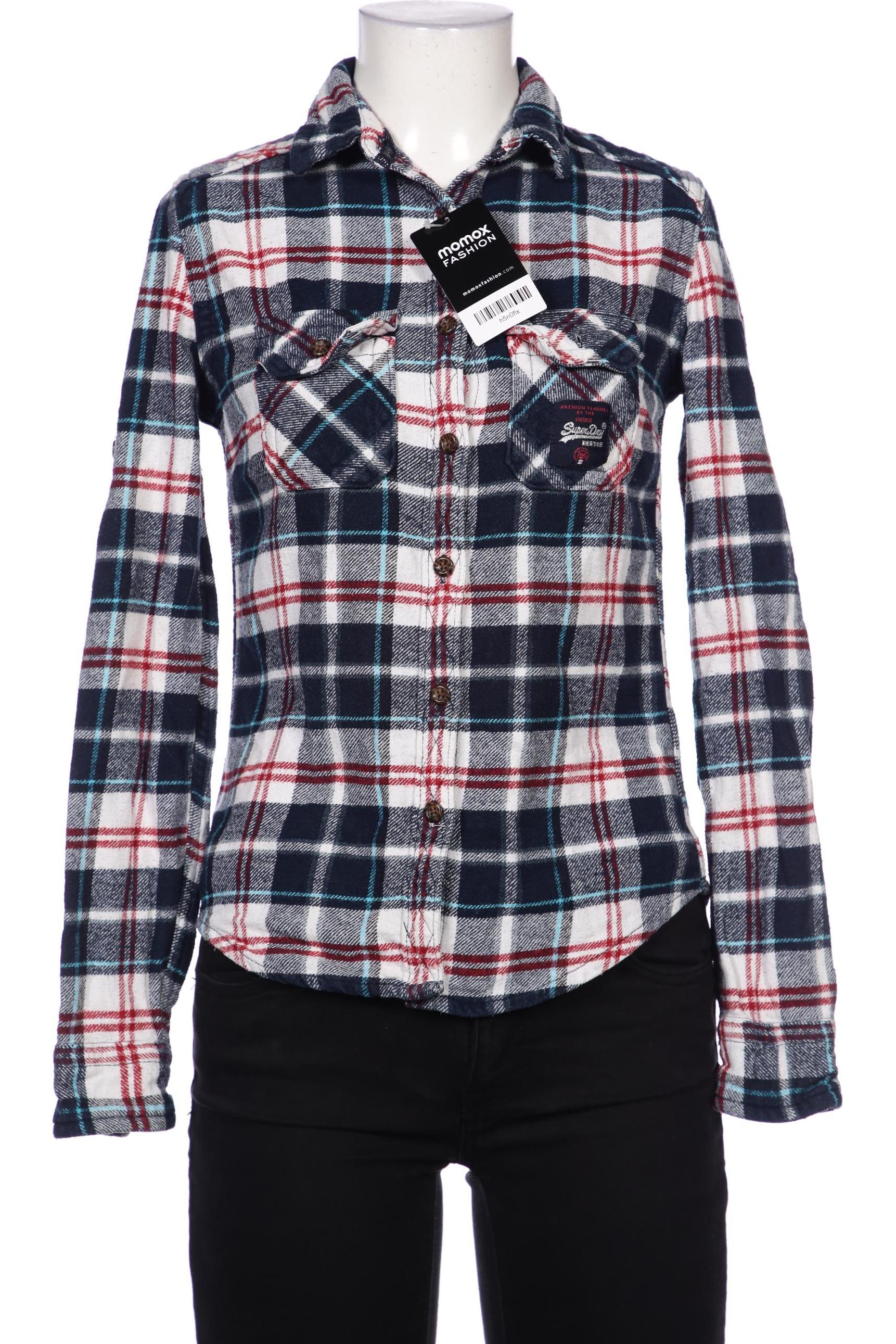 

Superdry Damen Bluse, marineblau