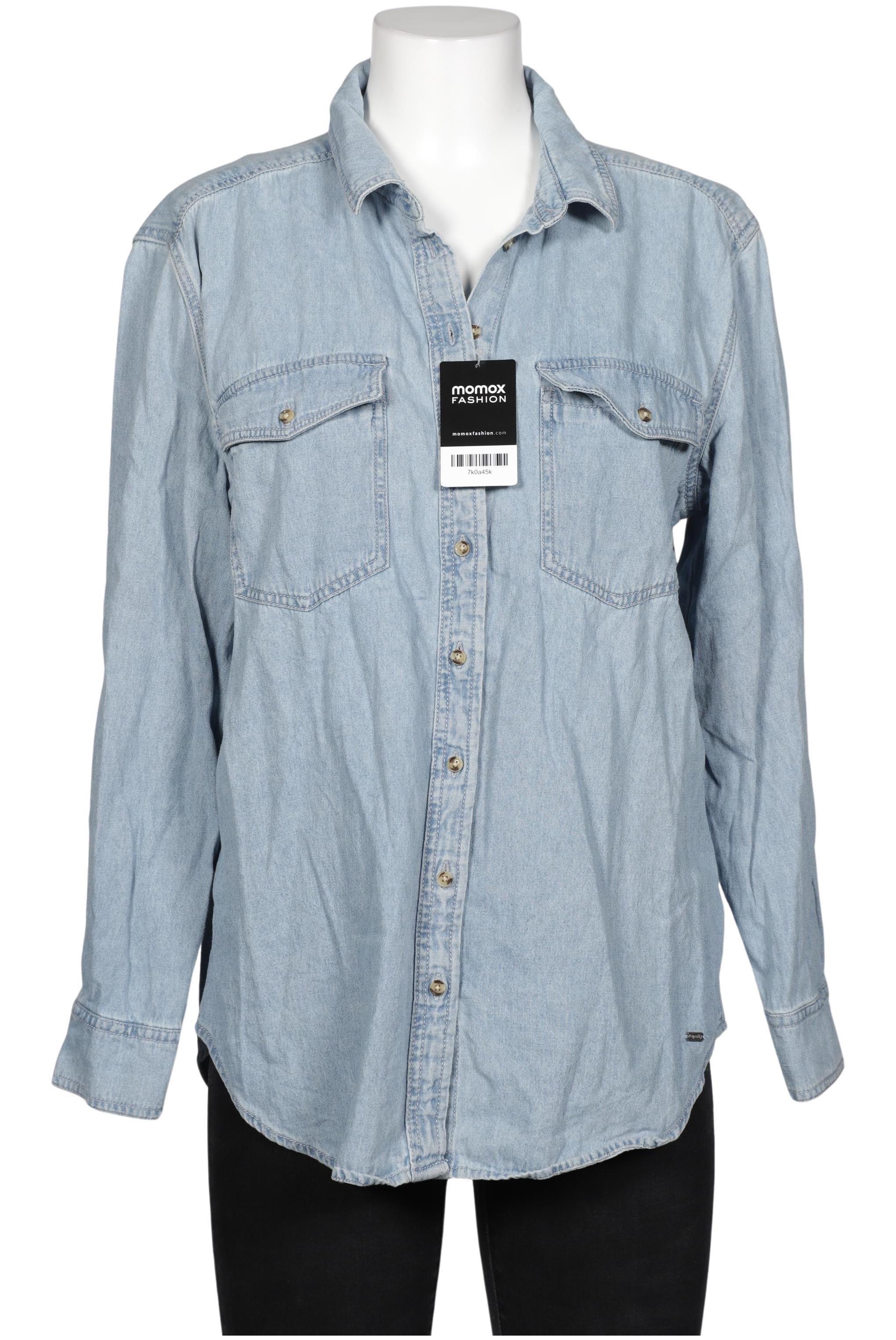 

Superdry Damen Bluse, hellblau, Gr. 42