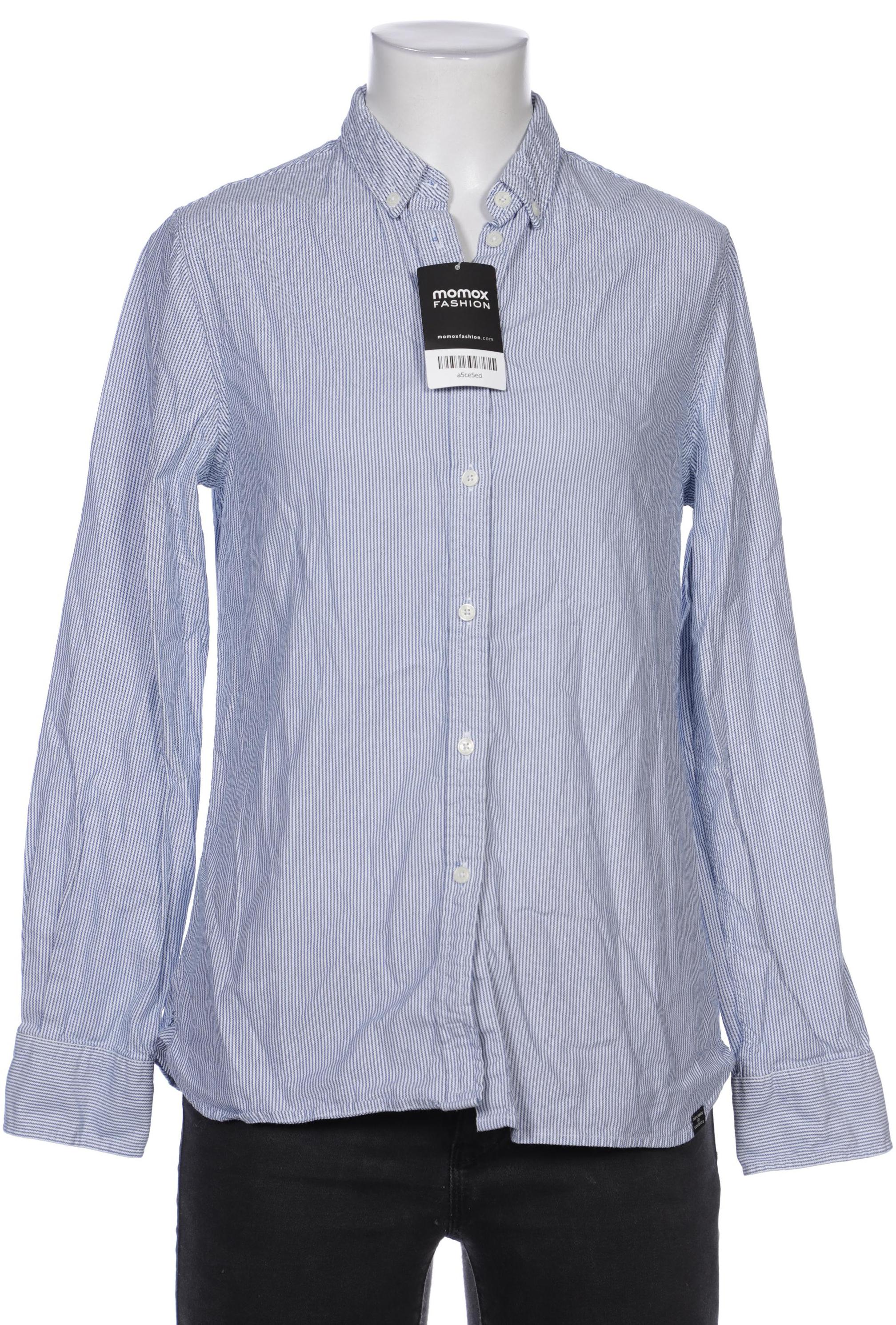 

Superdry Damen Bluse, blau, Gr. 36