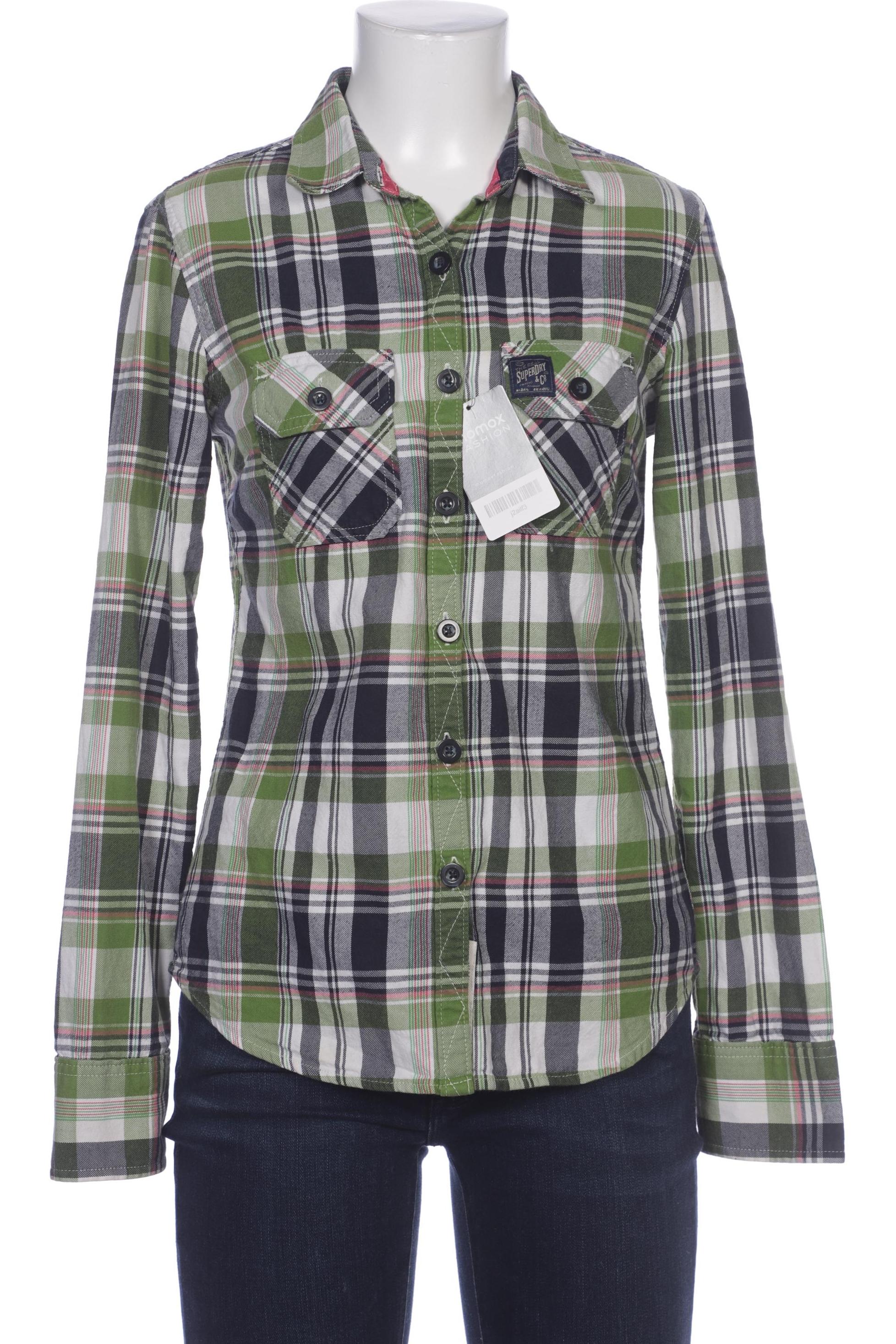 

Superdry Damen Bluse, grün, Gr. 36