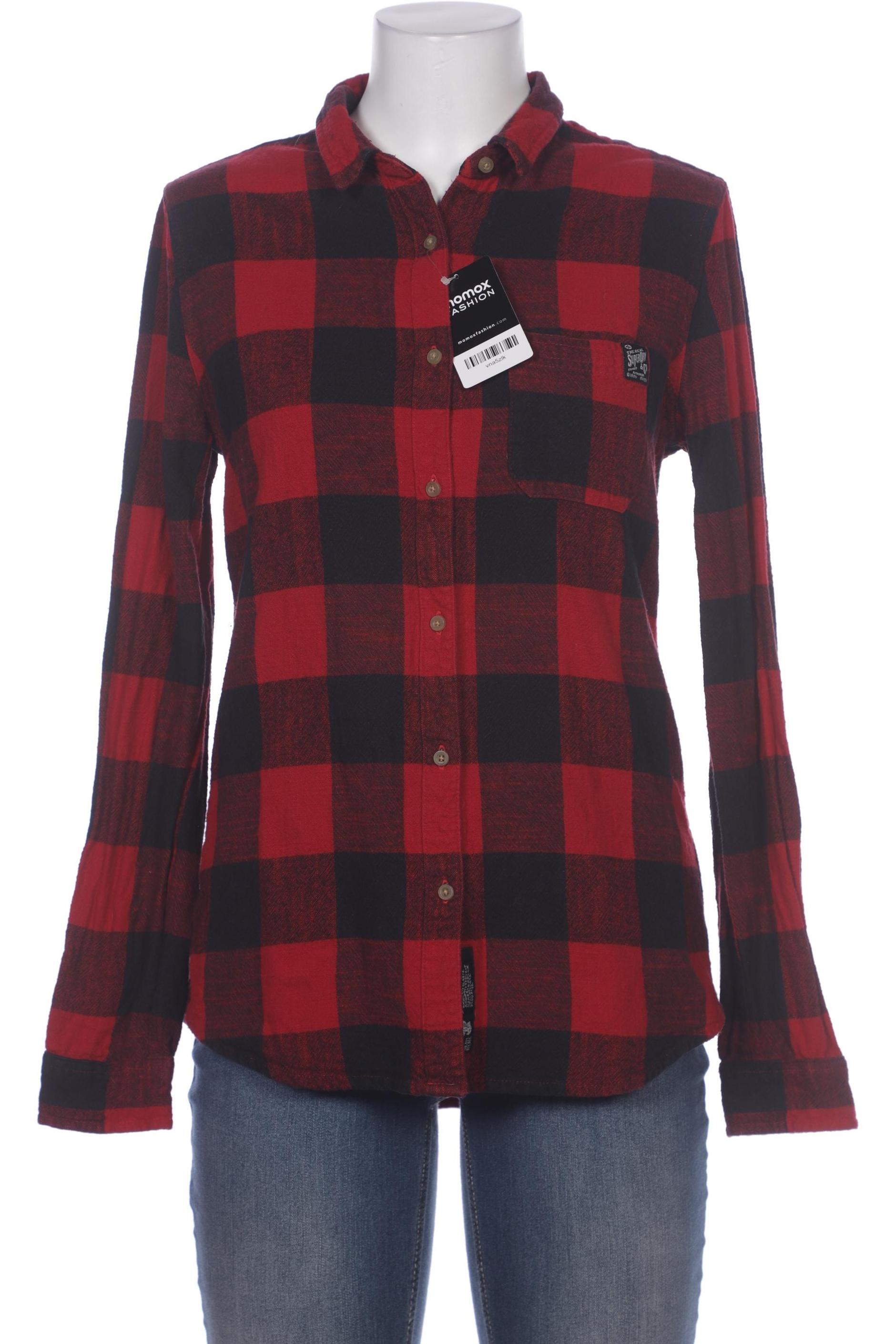 

Superdry Damen Bluse, rot, Gr. 38