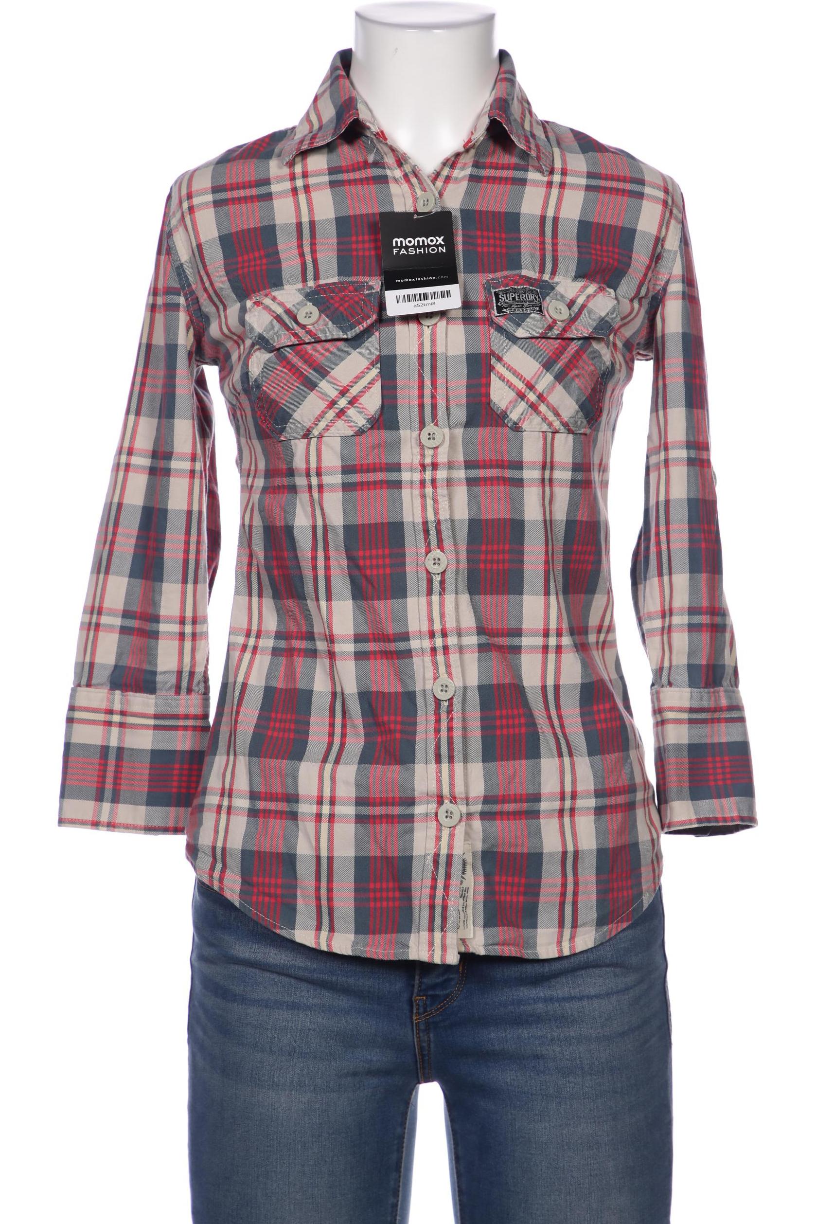 

Superdry Damen Bluse, mehrfarbig, Gr. 34