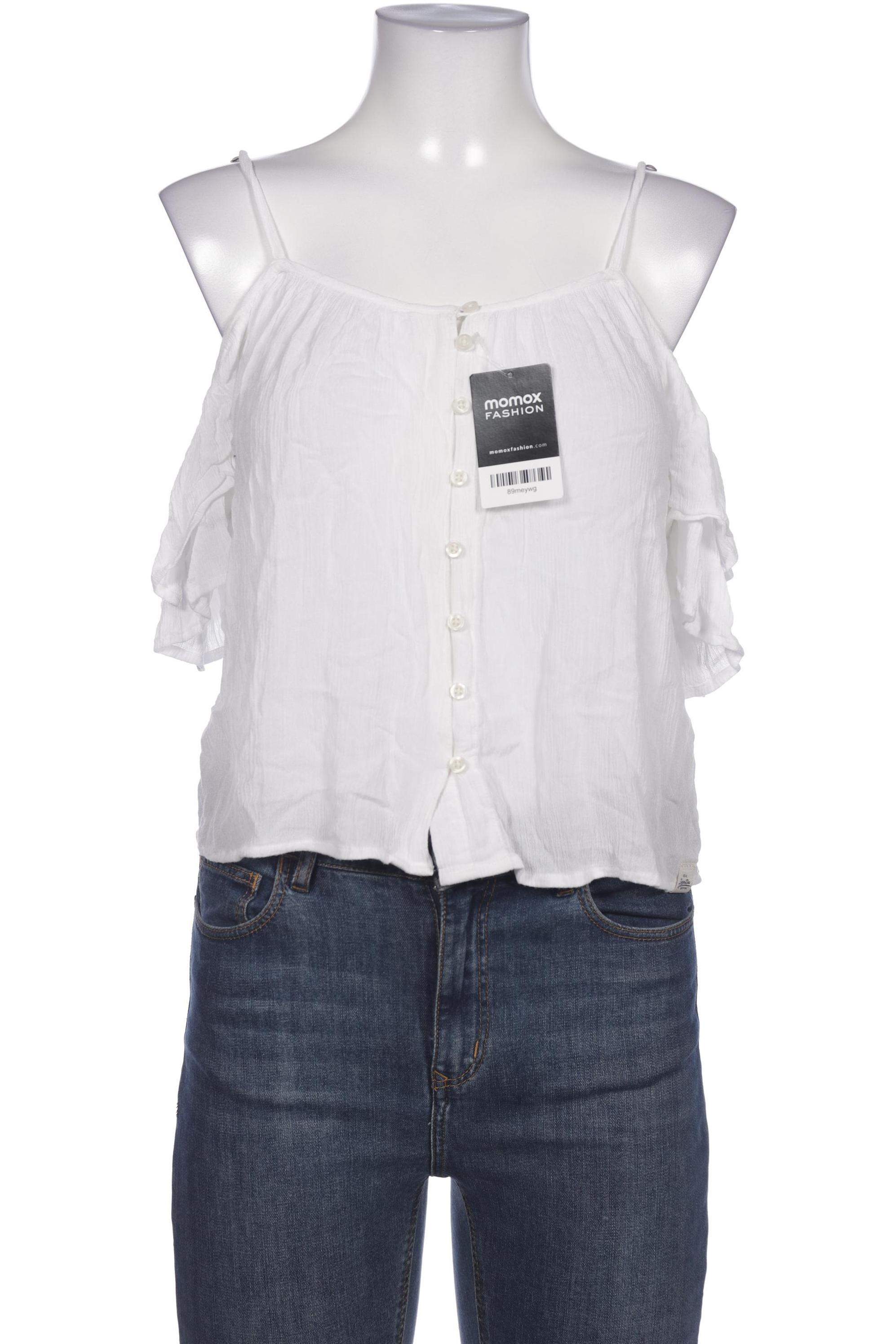 

Superdry Damen Bluse, weiß, Gr. 36