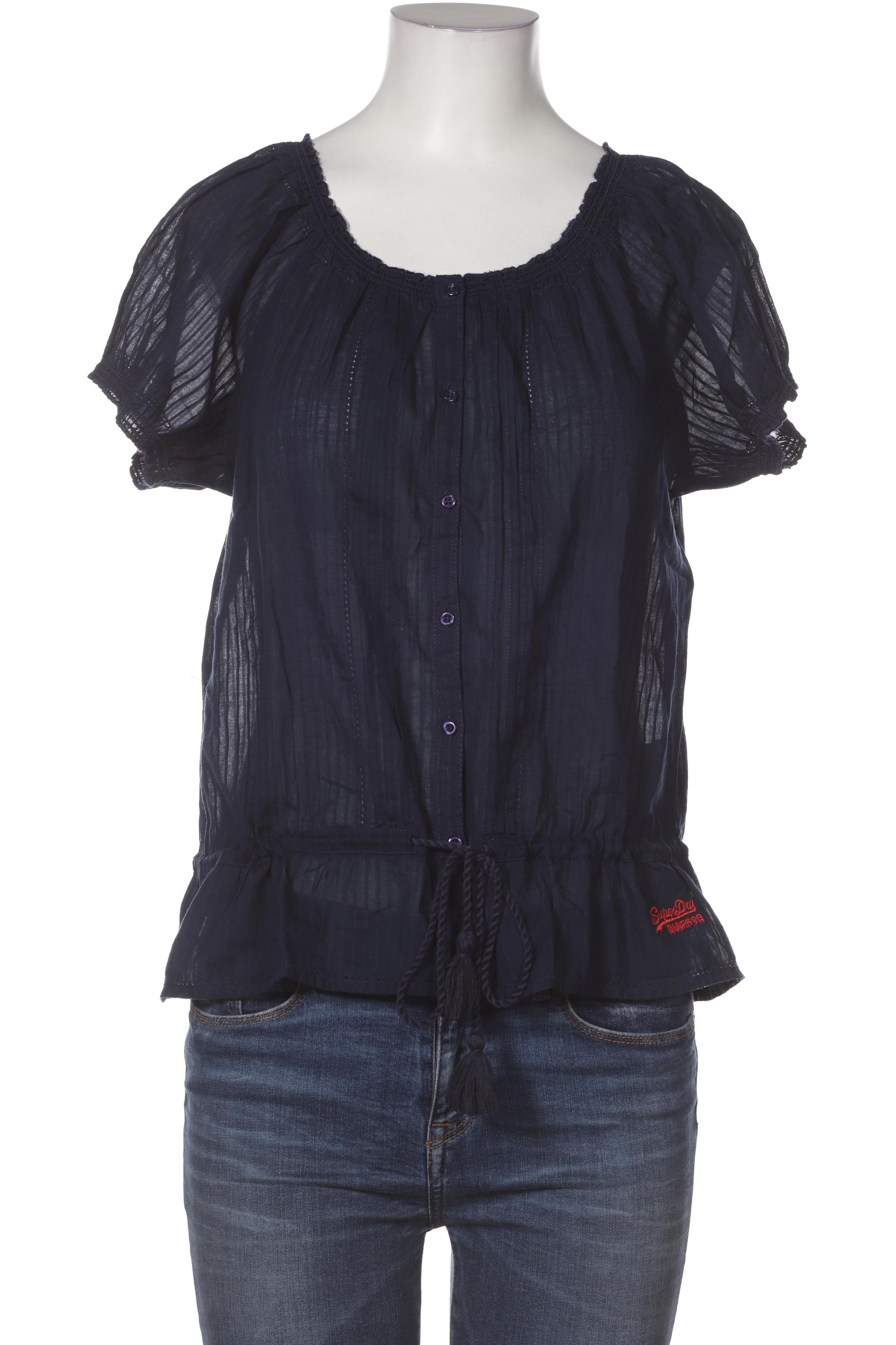 

Superdry Damen Bluse, blau, Gr.