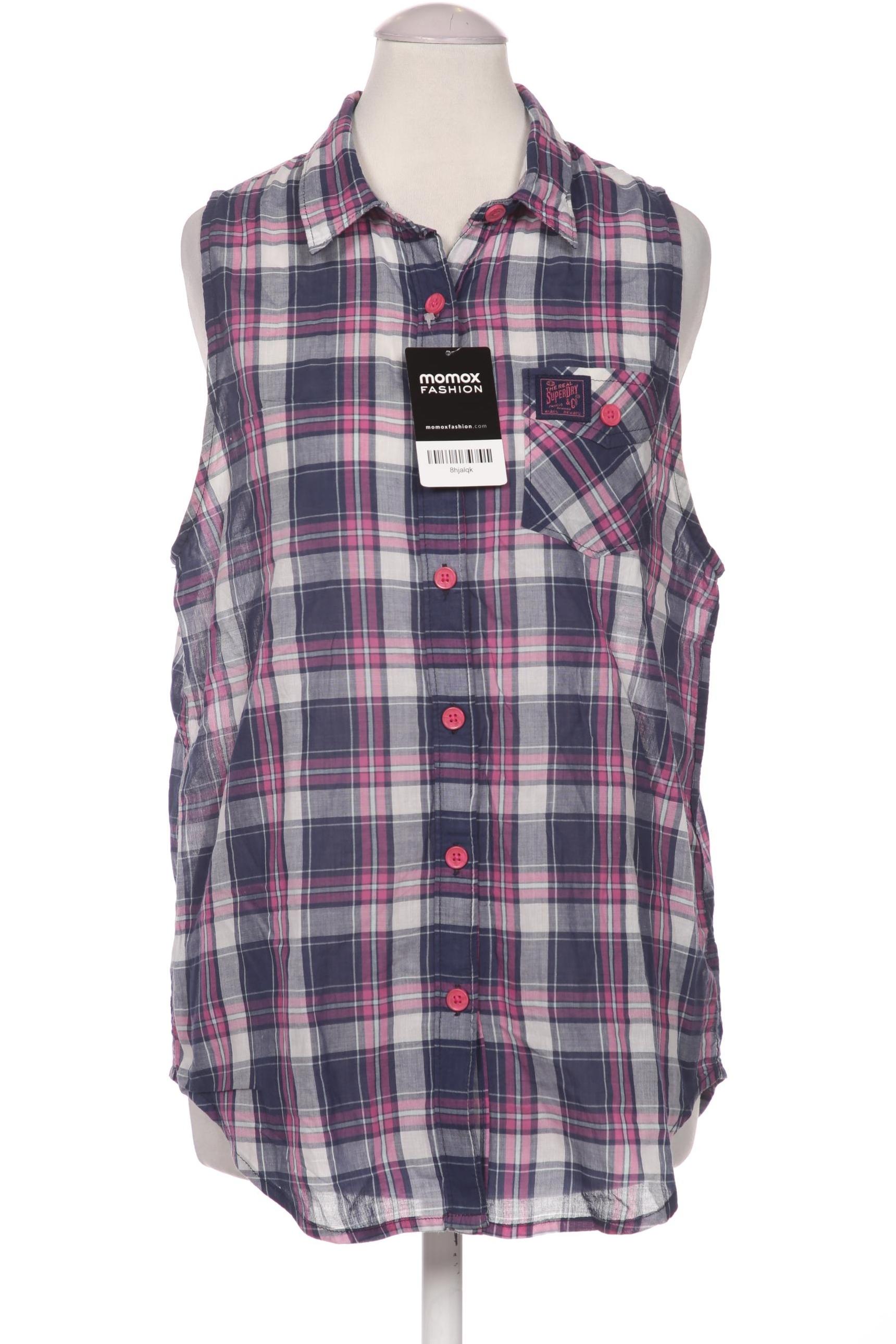 

Superdry Damen Bluse, marineblau, Gr. 34