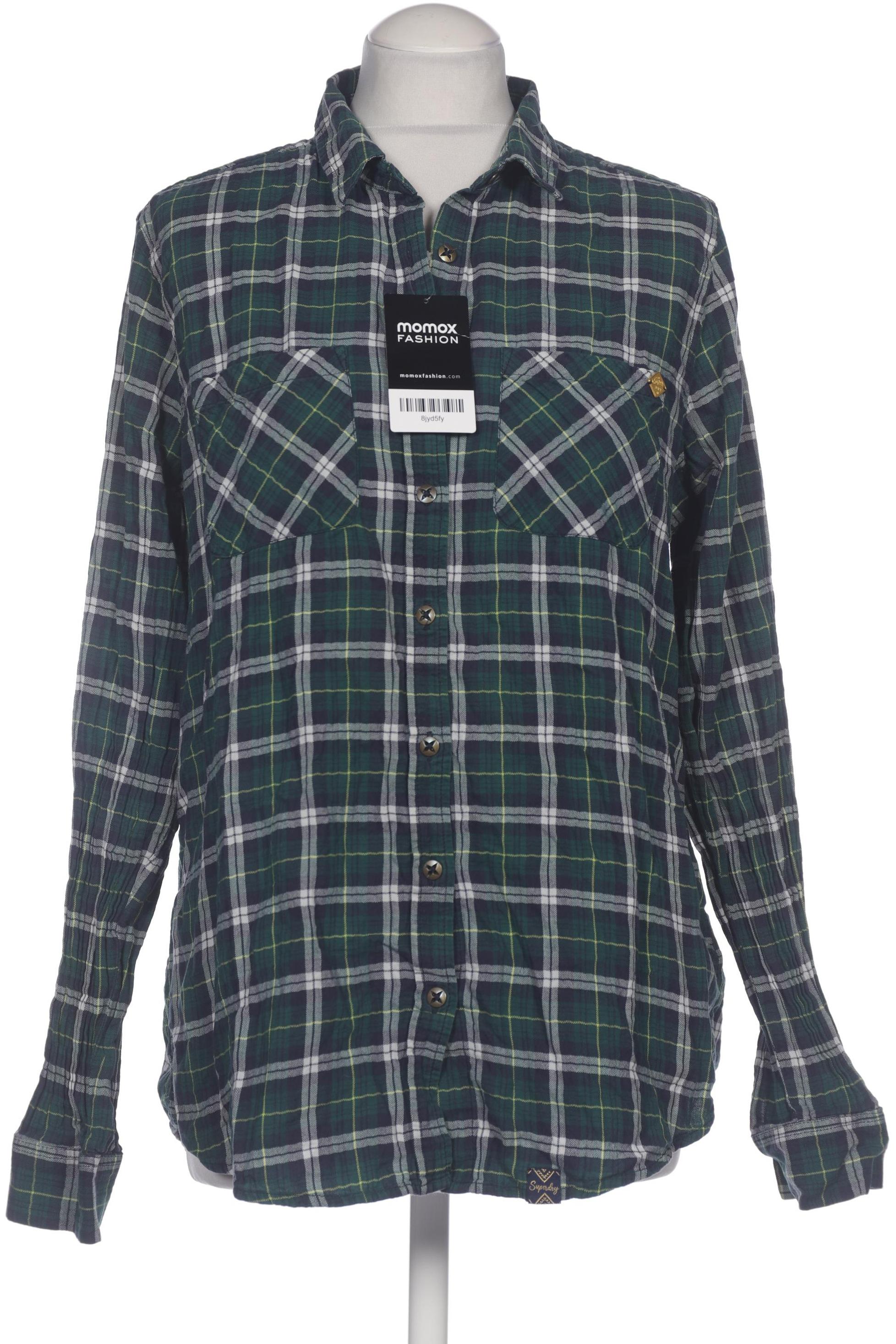 

Superdry Damen Bluse, grün, Gr. 40