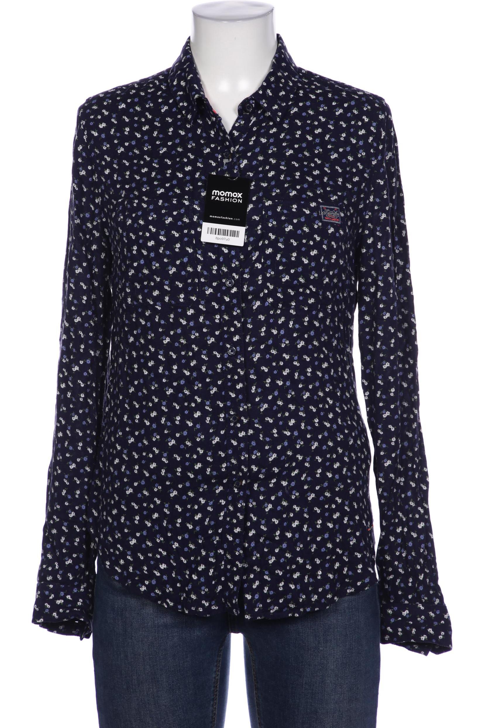 

Superdry Damen Bluse, marineblau