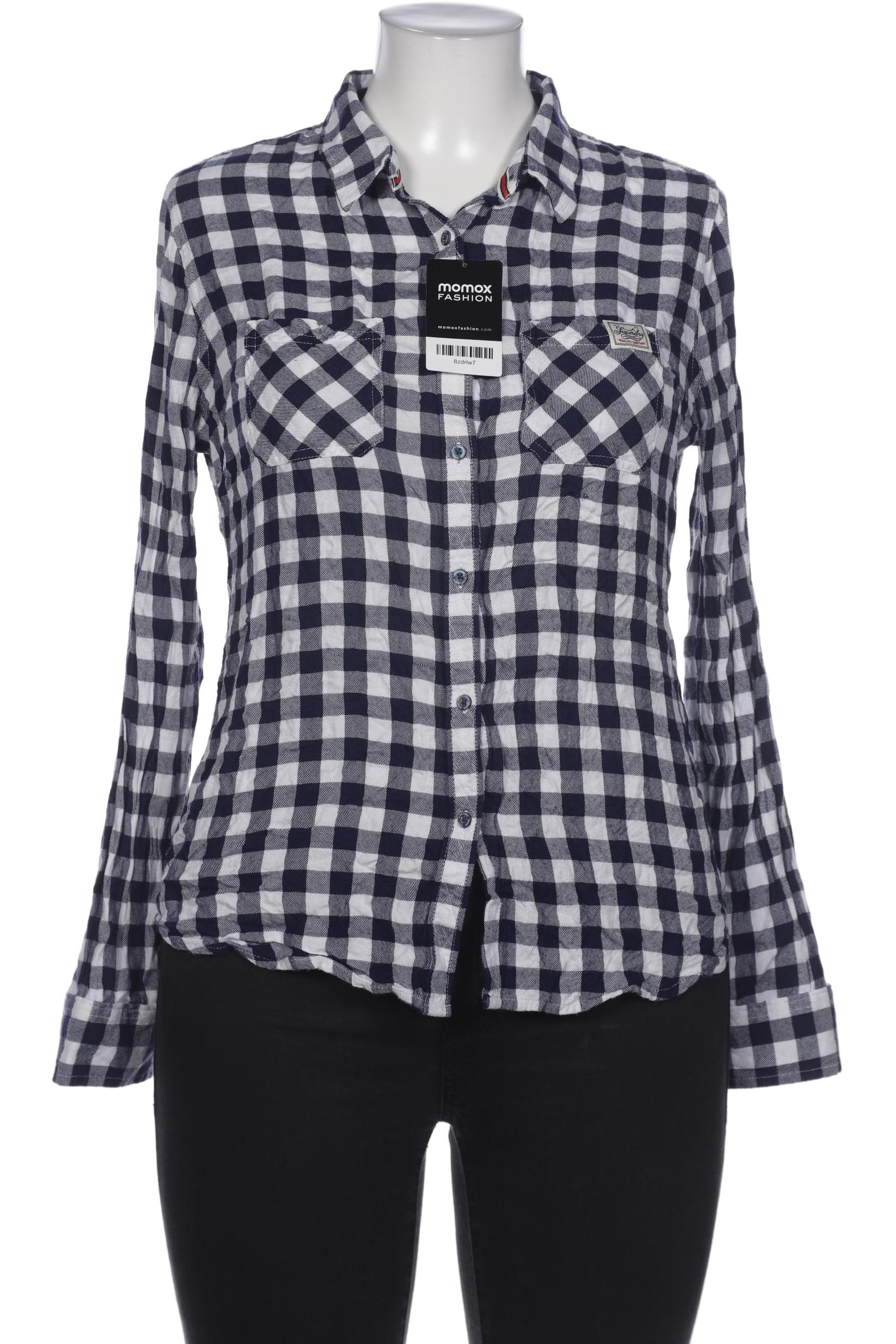 

Superdry Damen Bluse, marineblau, Gr. 42