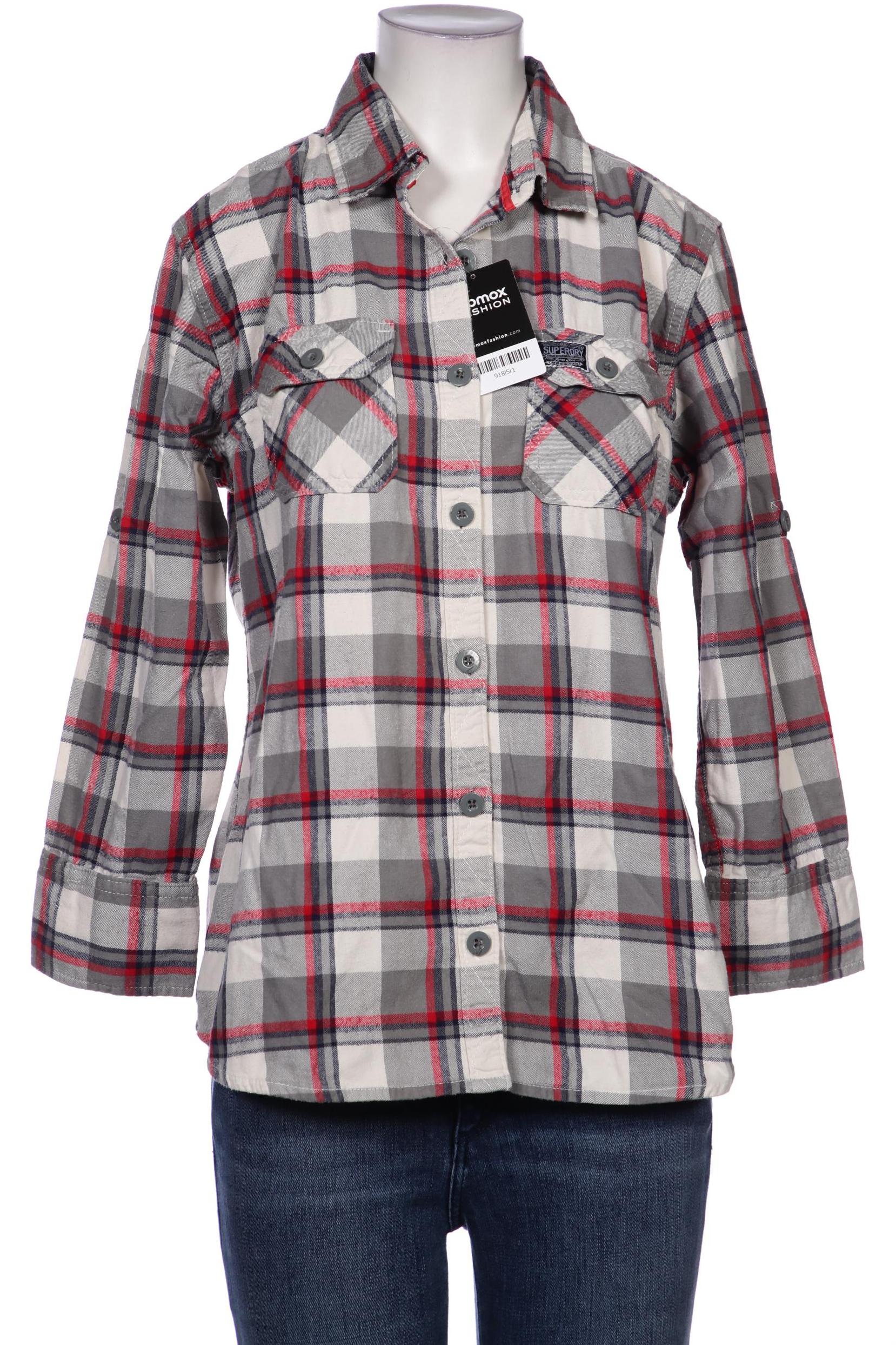 

Superdry Damen Bluse, grau, Gr. 42