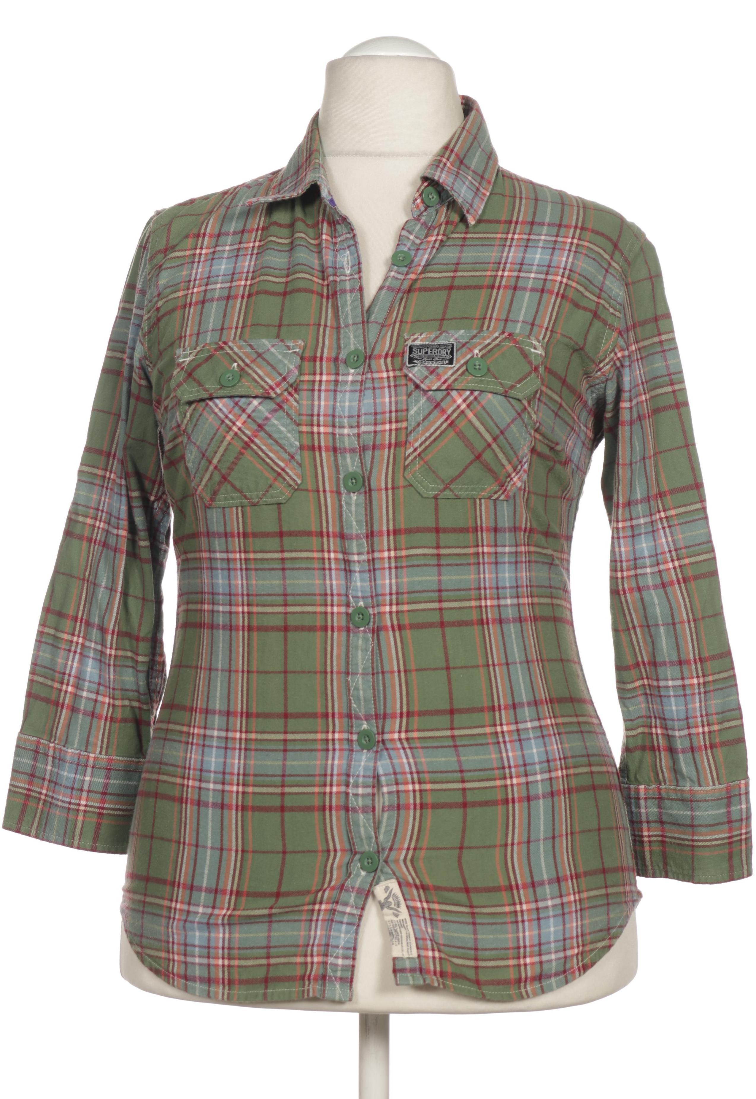

Superdry Damen Bluse, grün, Gr.