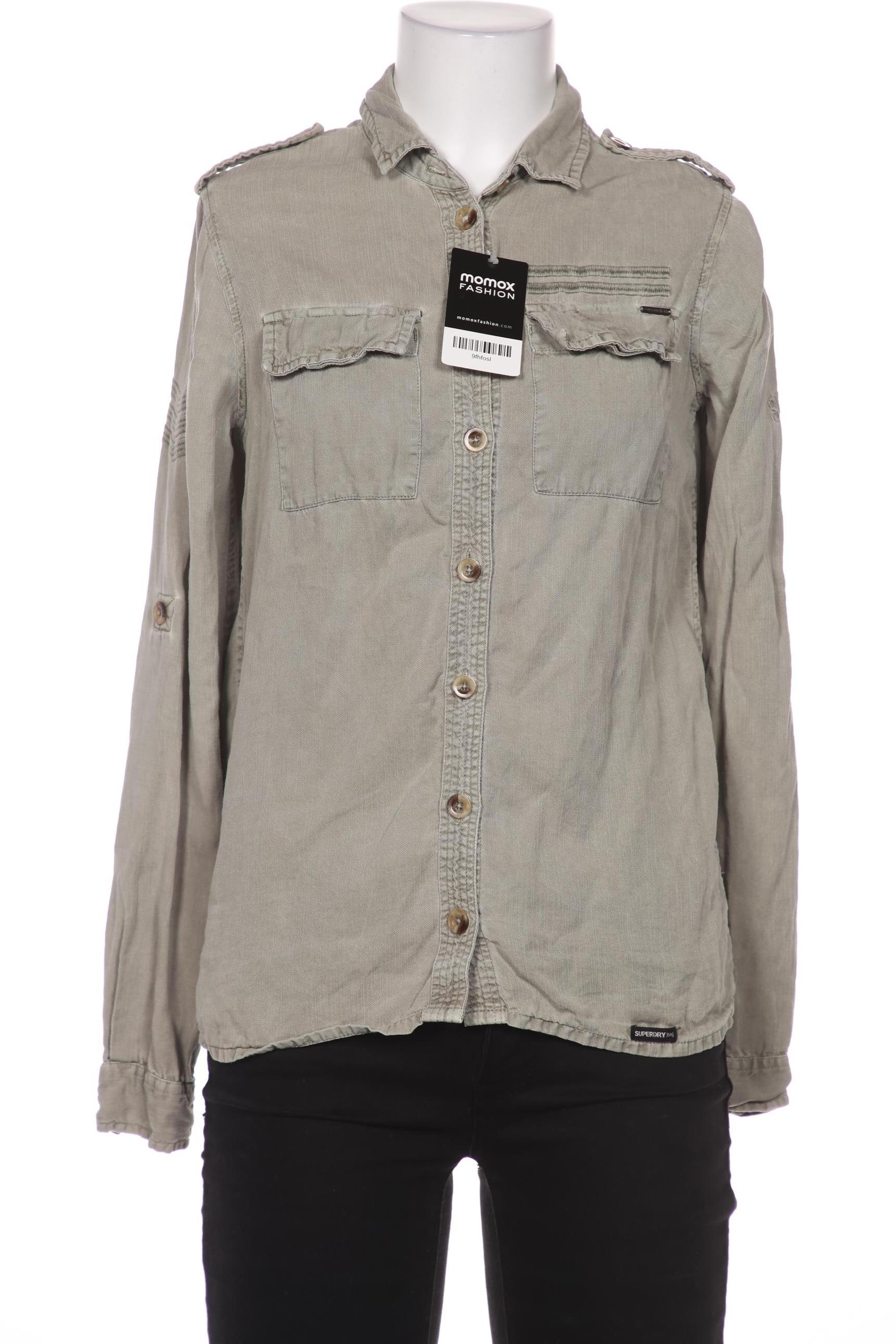 

Superdry Damen Bluse, grün, Gr. 36