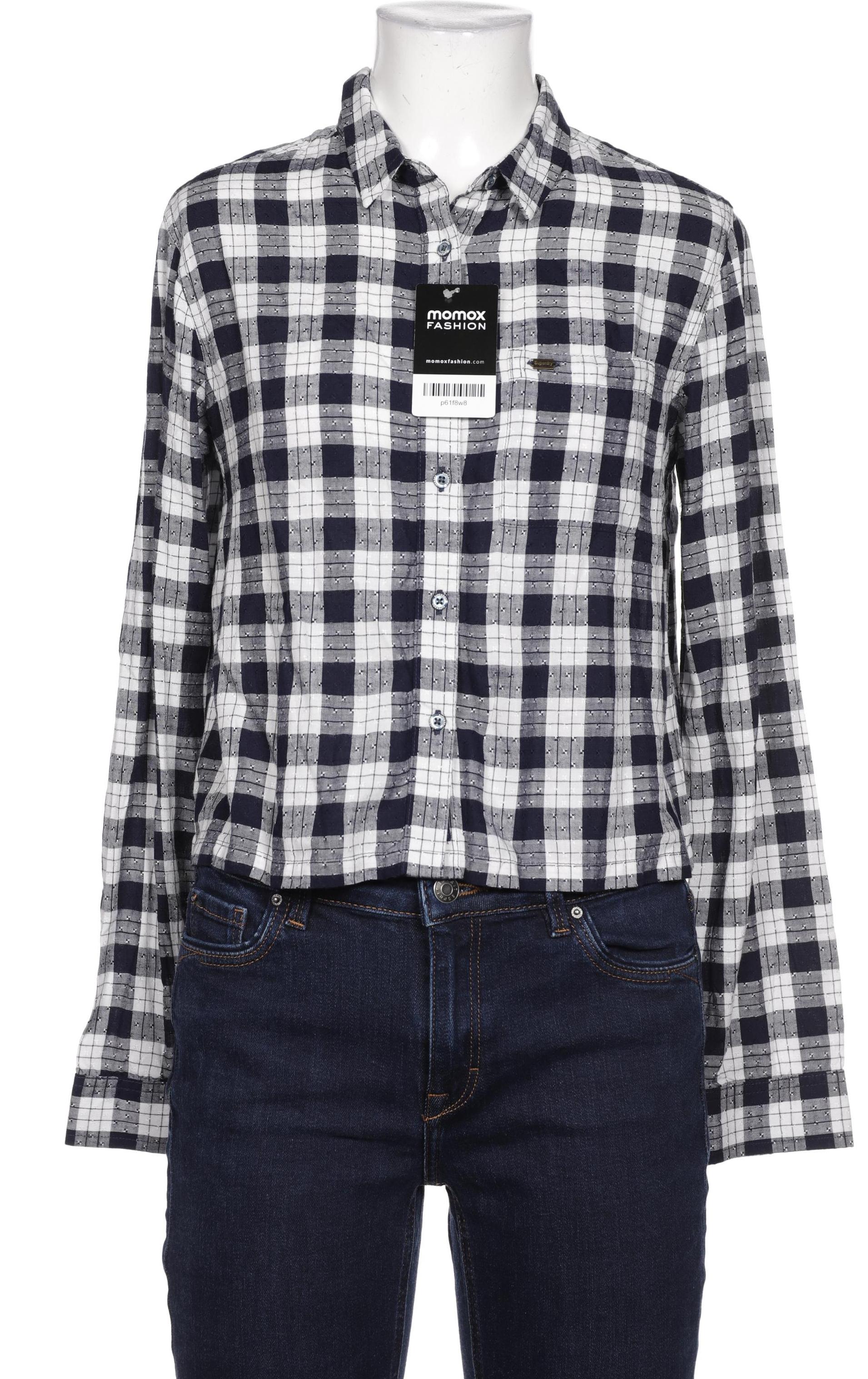 

Superdry Damen Bluse, marineblau, Gr. 34