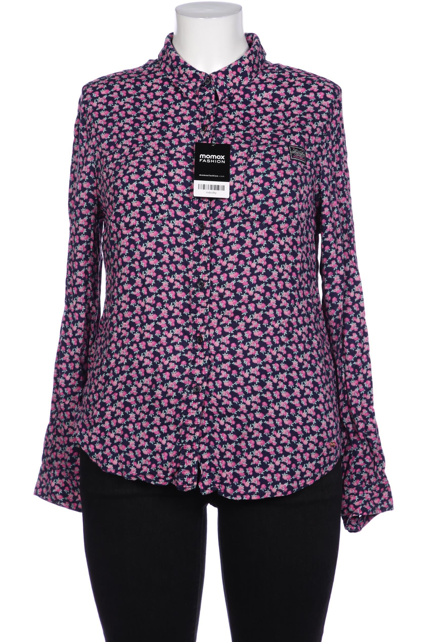 

Superdry Damen Bluse, marineblau, Gr. 44