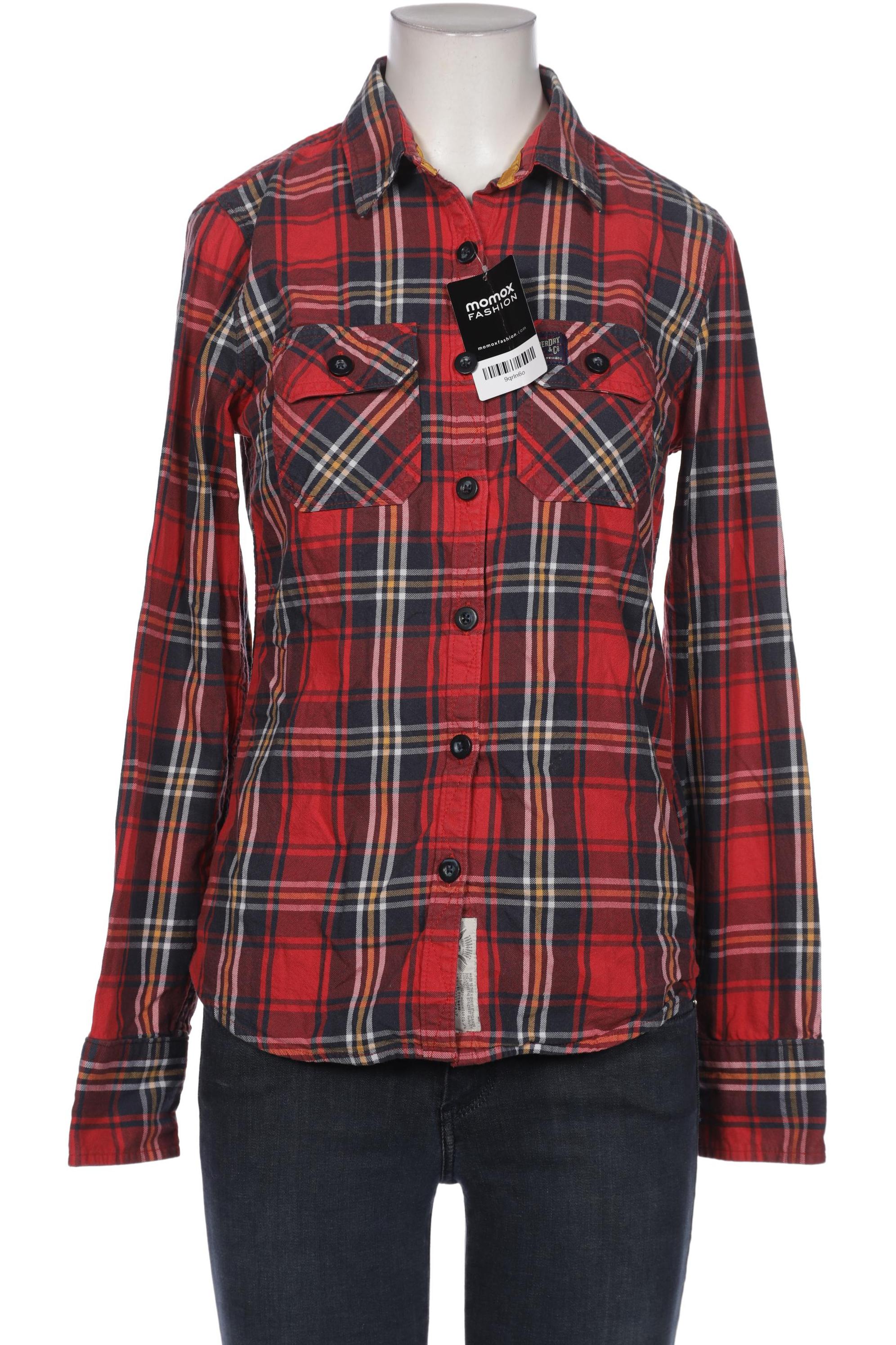 

Superdry Damen Bluse, rot, Gr. 36