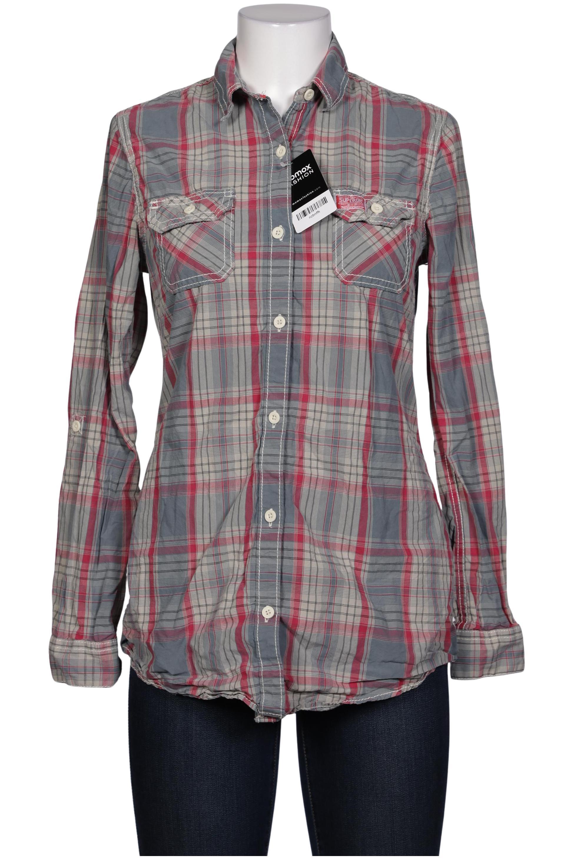 

Superdry Damen Bluse, grau, Gr. 42