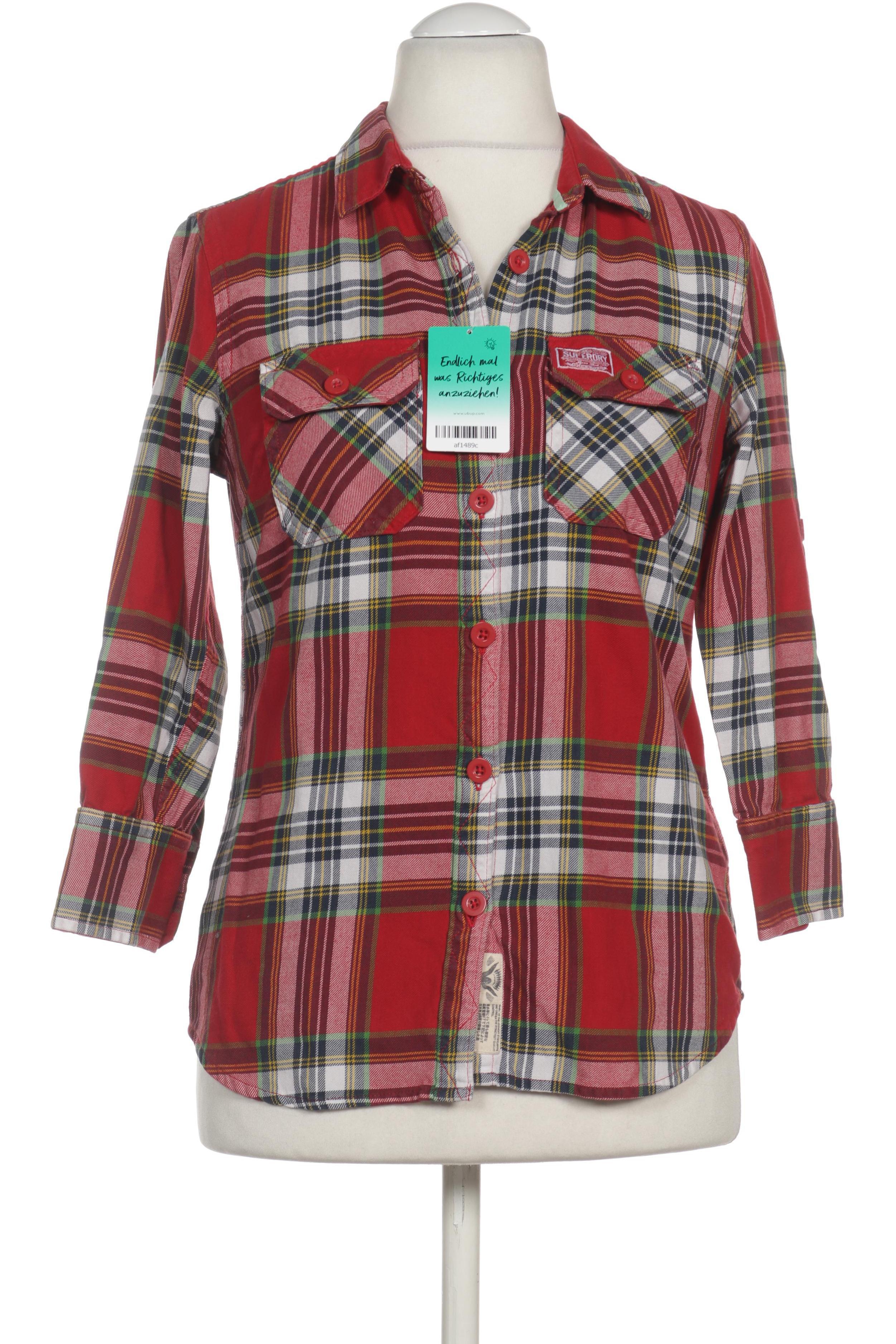 

Superdry Damen Bluse, rot, Gr.