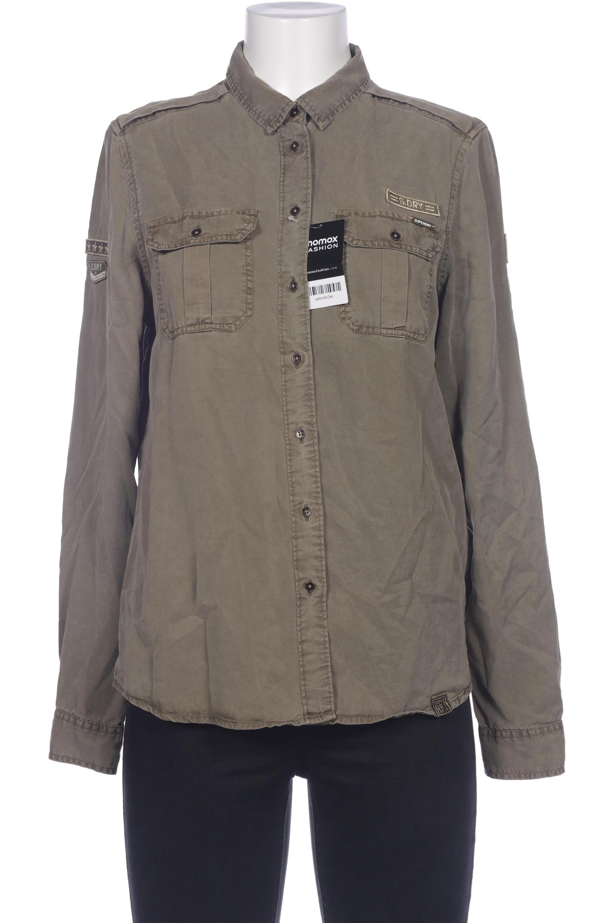 

Superdry Damen Bluse, grün, Gr. 42