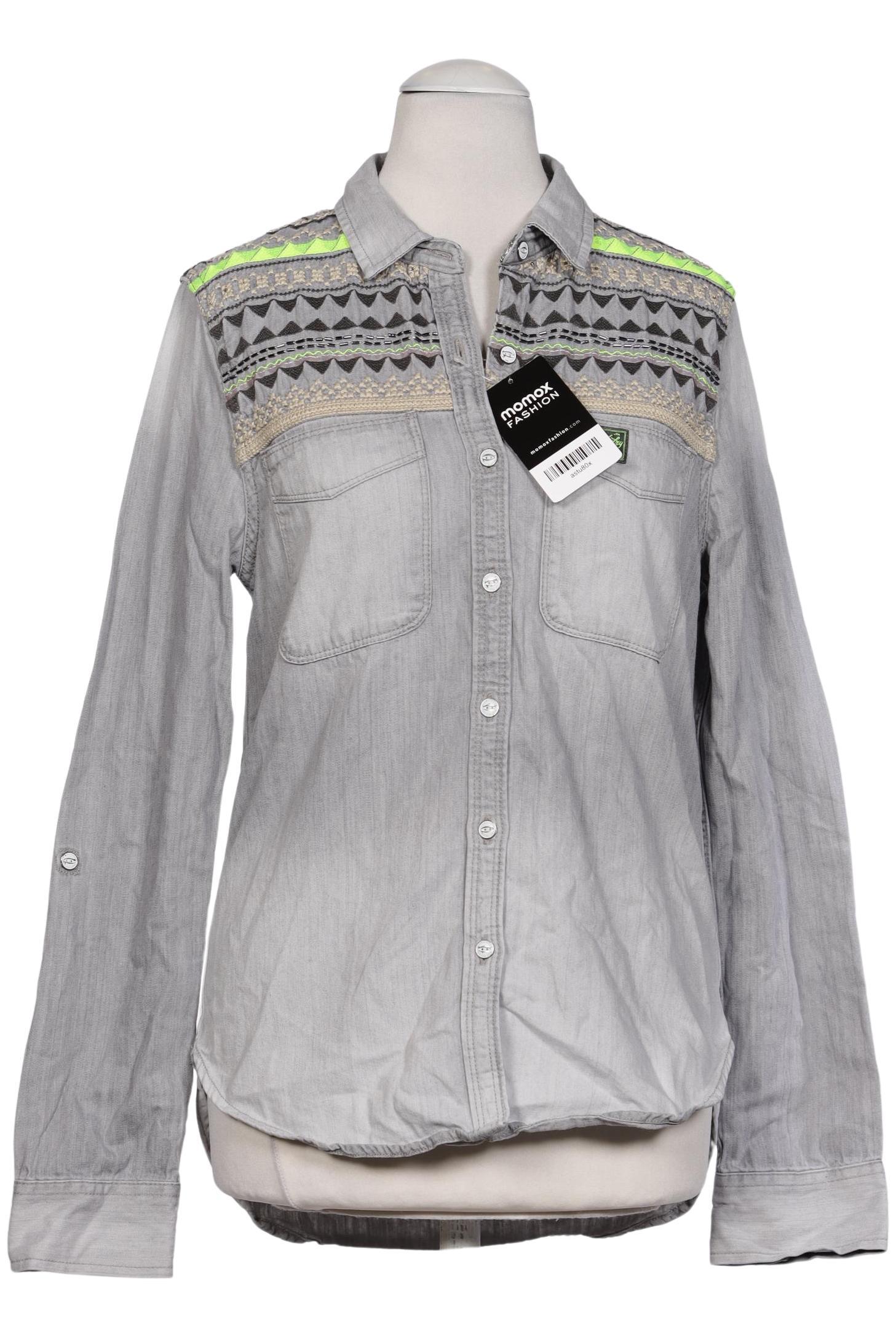

Superdry Damen Bluse, grau, Gr. 36