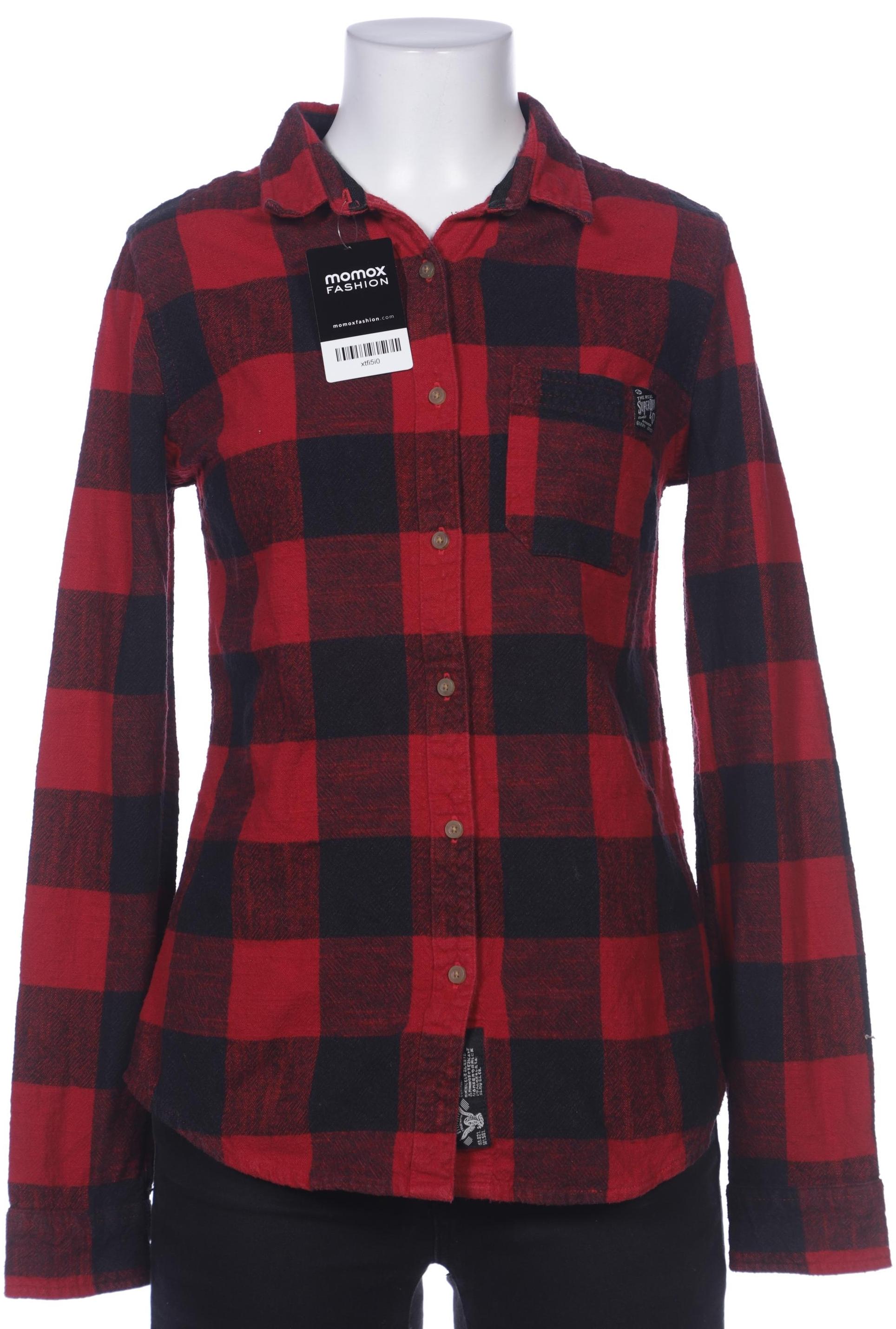 

Superdry Damen Bluse, rot, Gr. 36