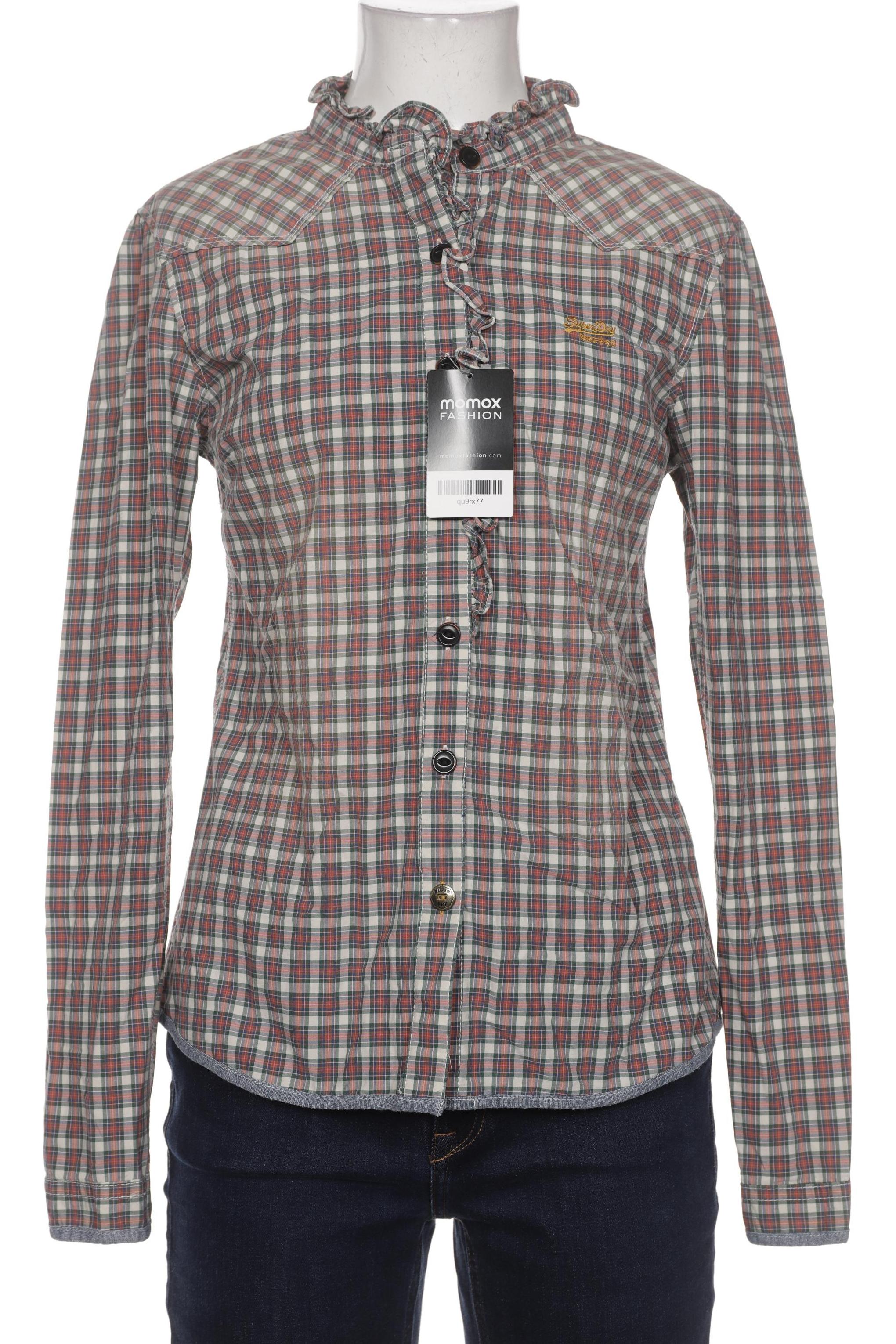 

Superdry Damen Bluse, grau, Gr. 38