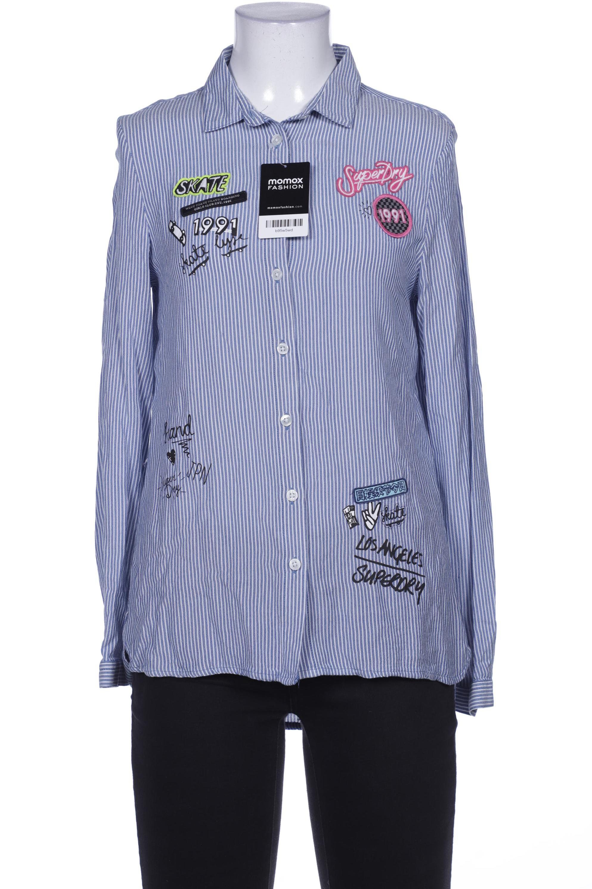 

Superdry Damen Bluse, blau