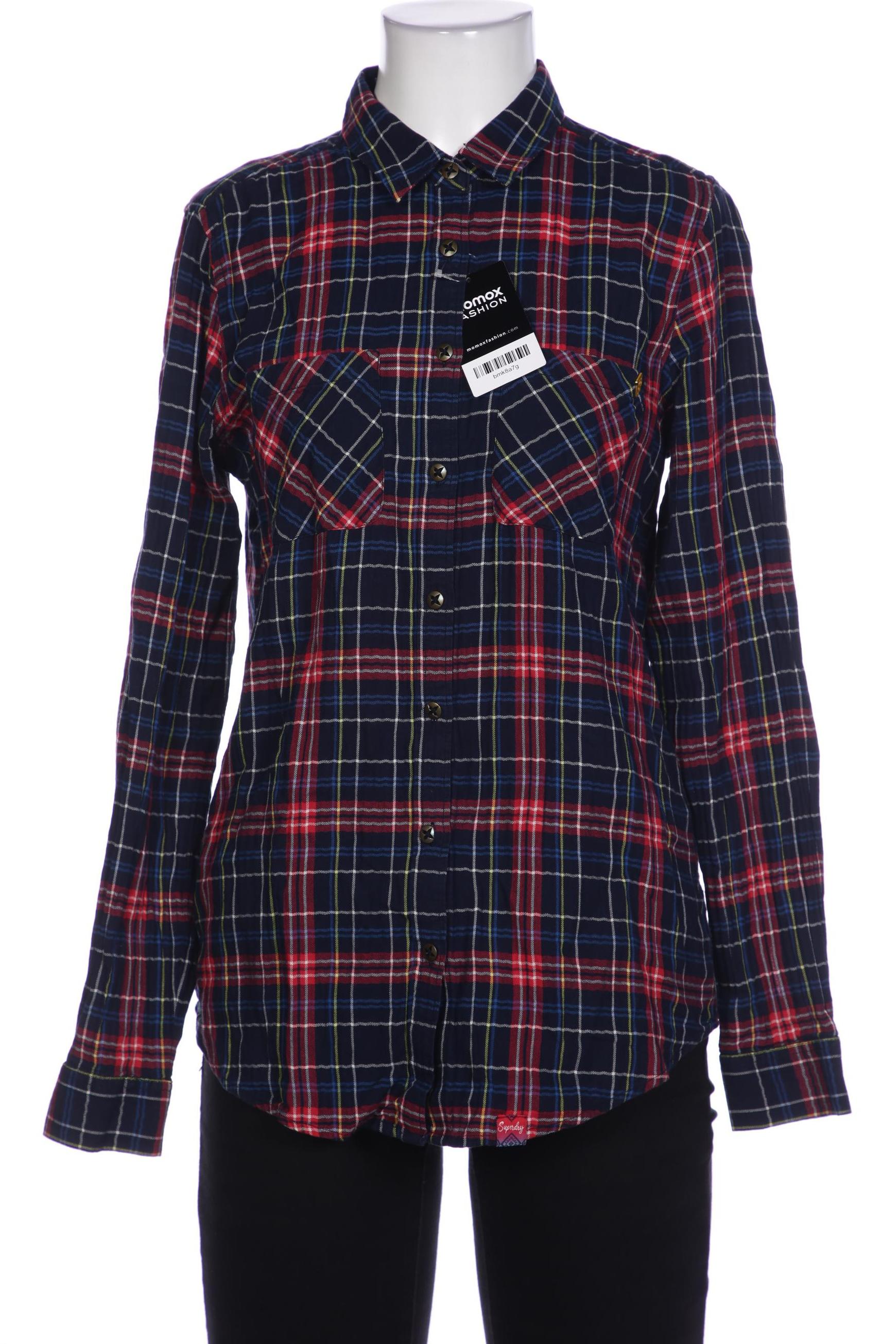 

Superdry Damen Bluse, marineblau, Gr. 38
