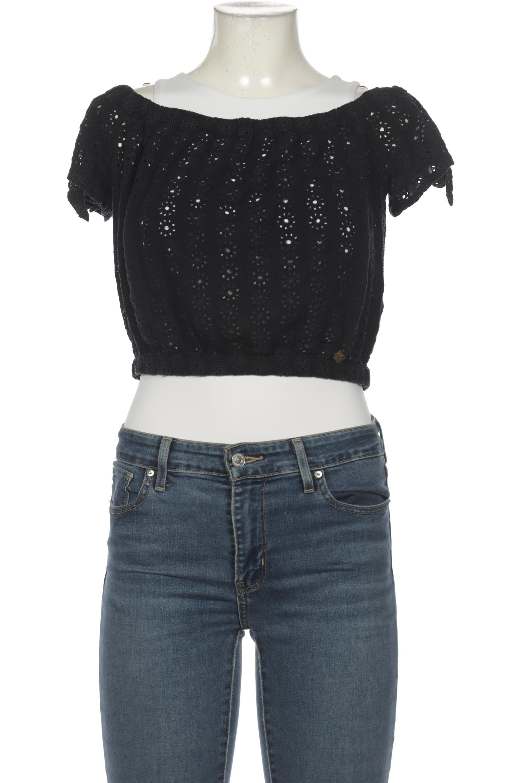 

Superdry Damen Bluse, schwarz, Gr. 42