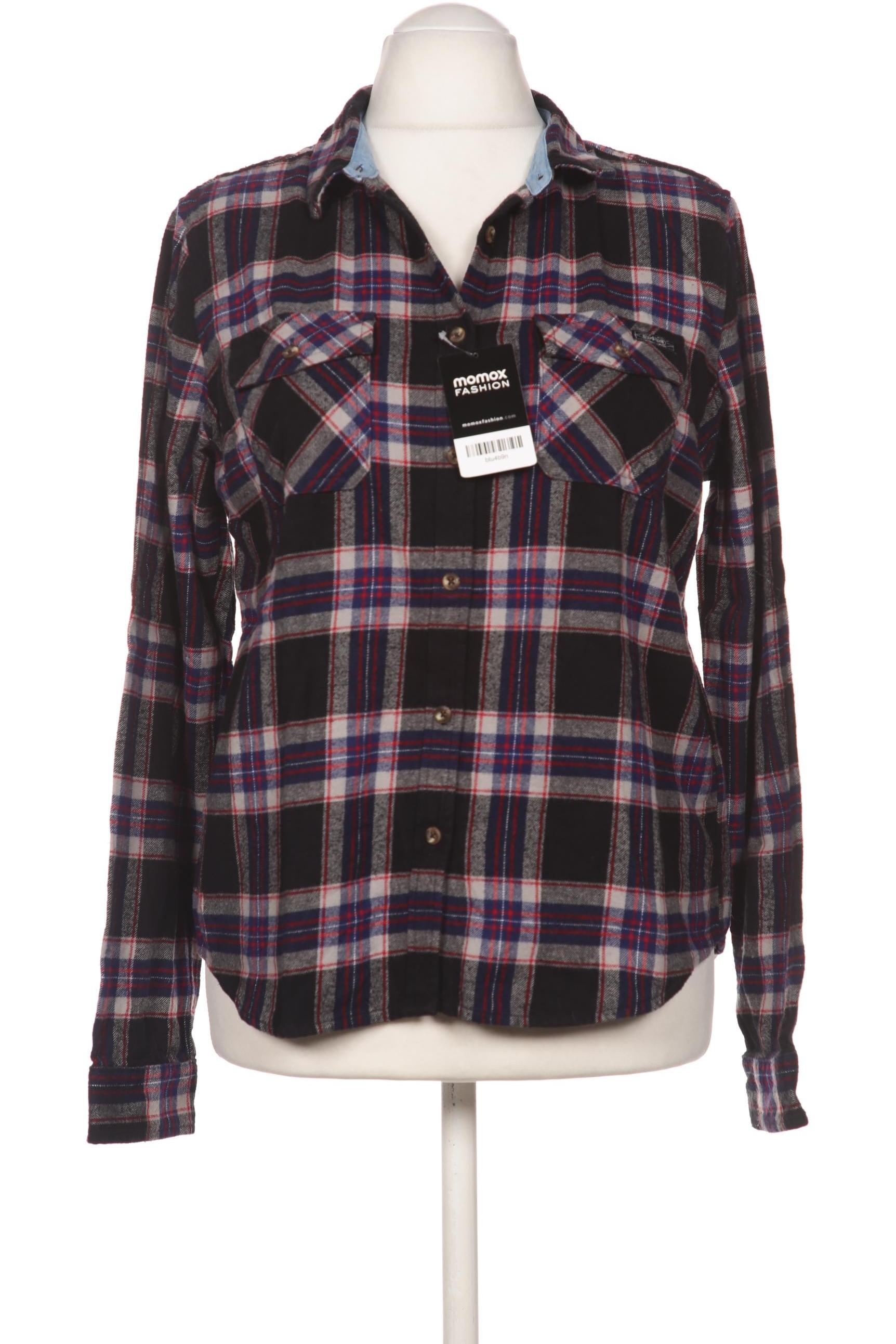 

Superdry Damen Bluse, schwarz, Gr. 42