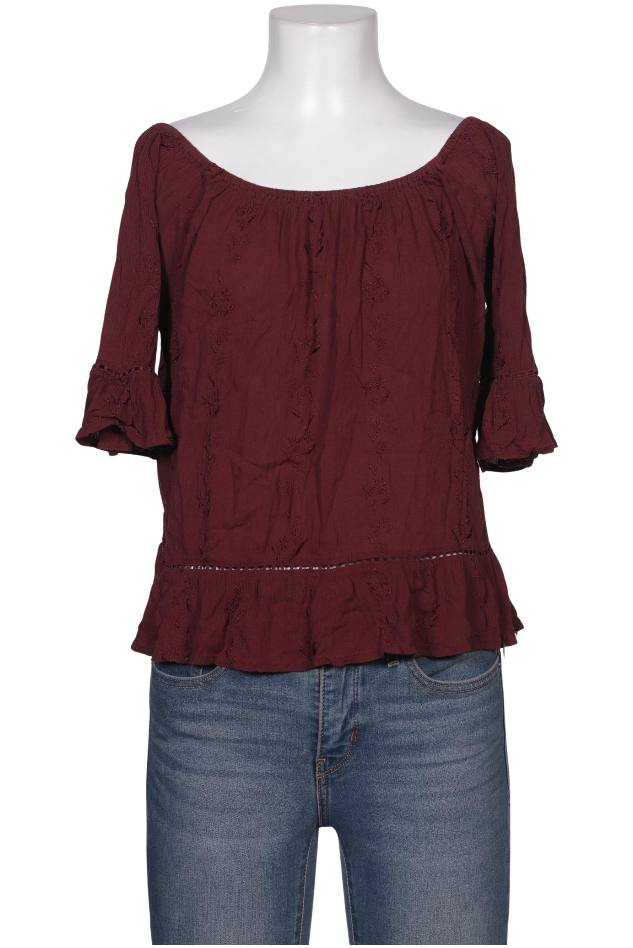 

Superdry Damen Bluse, bordeaux, Gr. 36