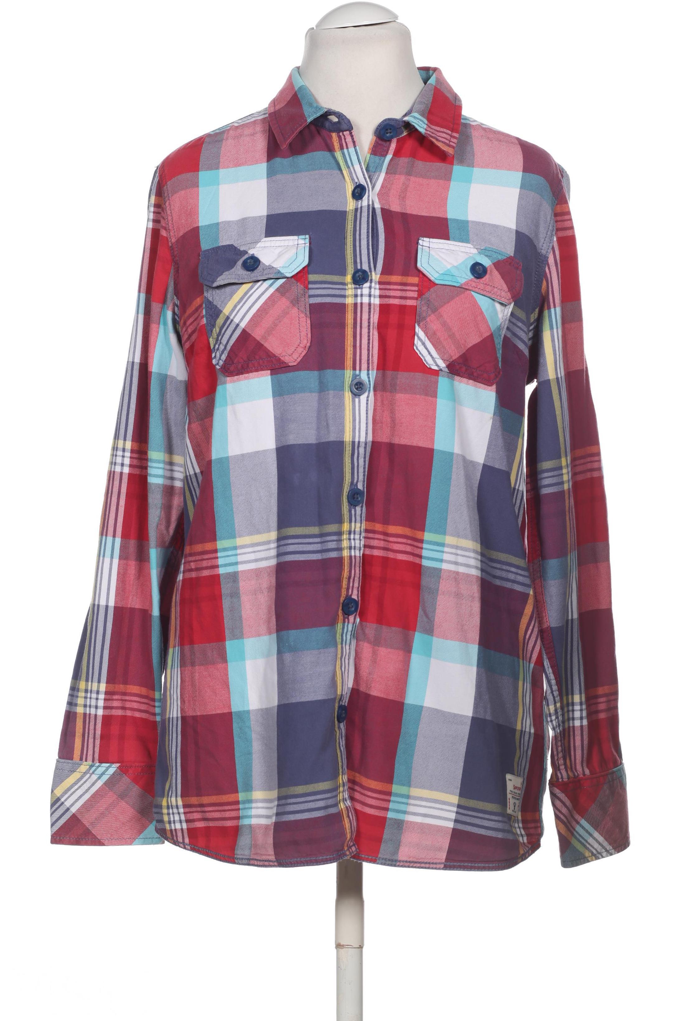 

Superdry Damen Bluse, rot, Gr.