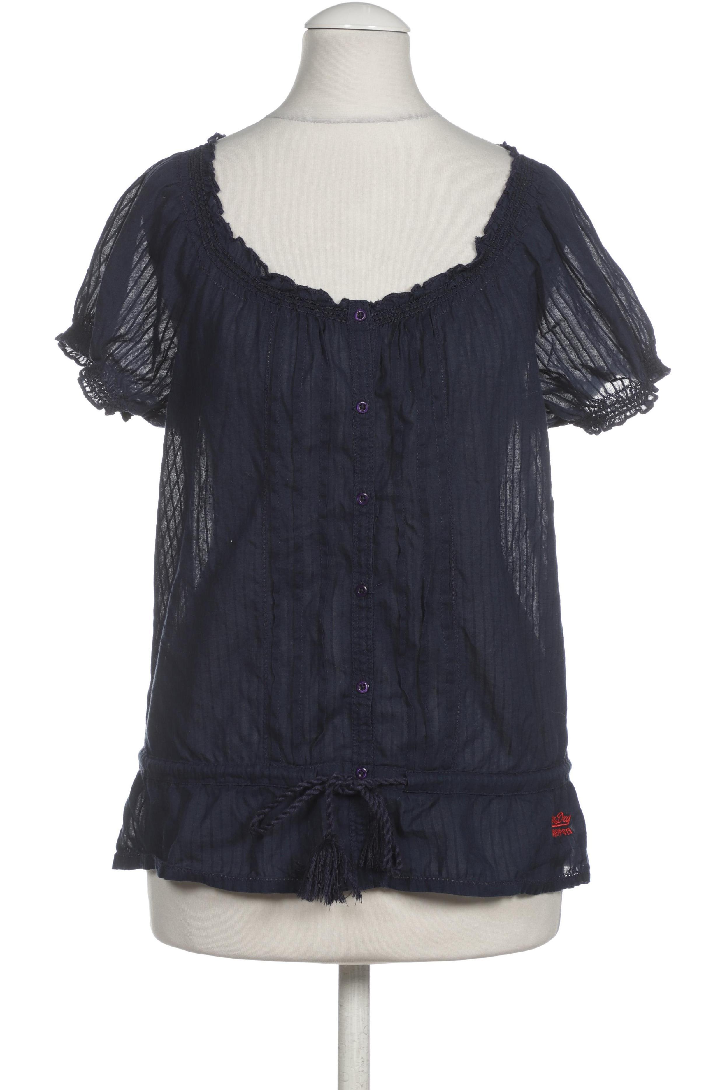 

Superdry Damen Bluse, blau, Gr.