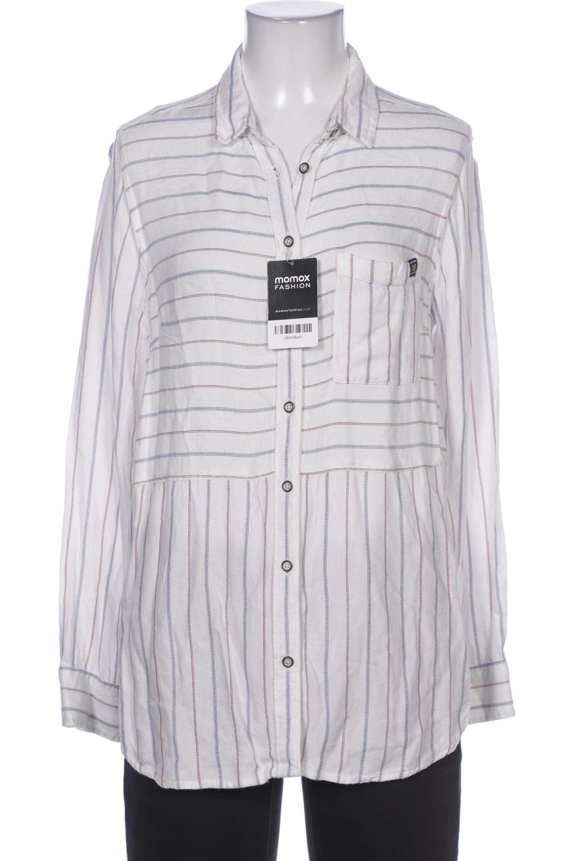 

Superdry Damen Bluse, weiß, Gr. 38