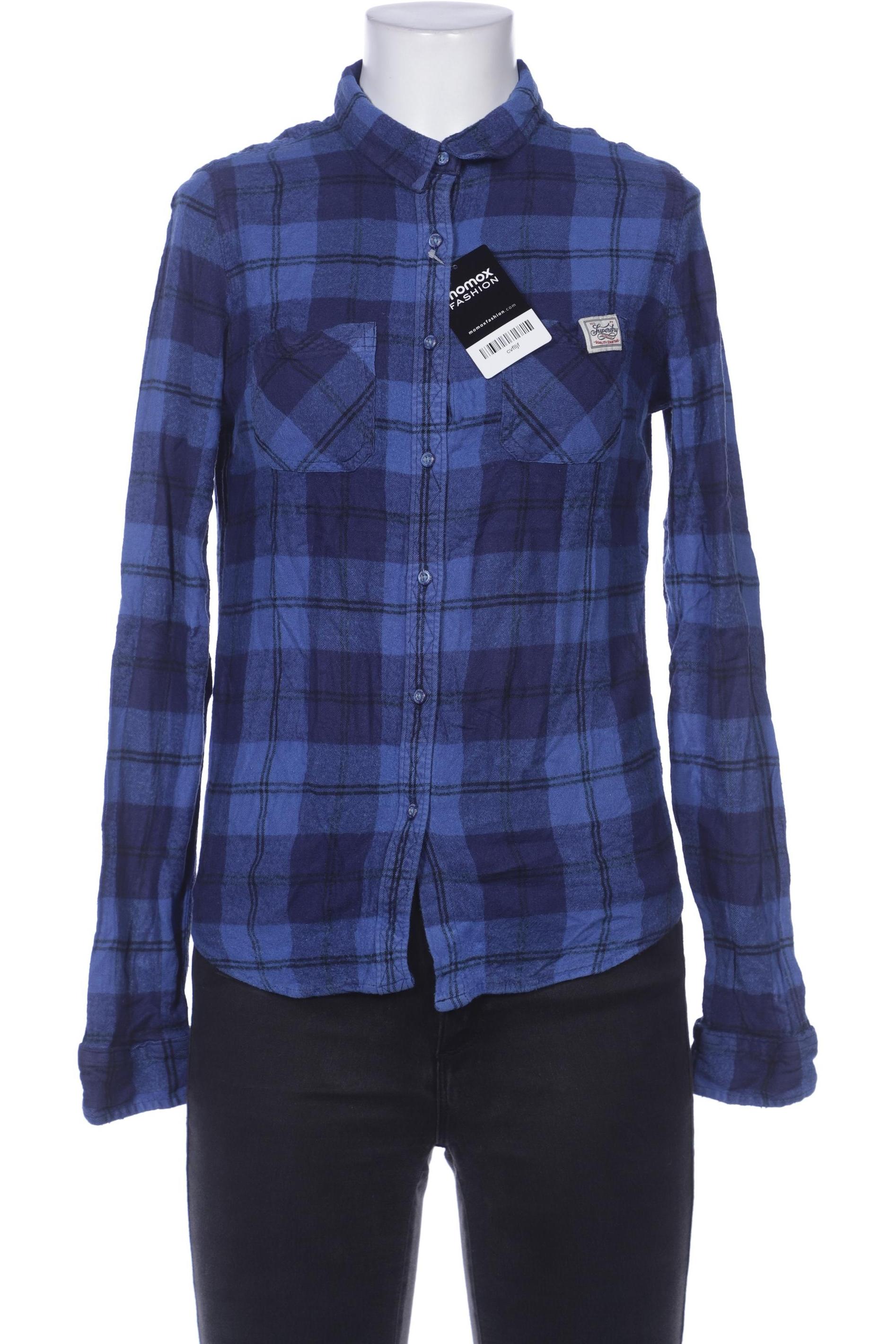 

Superdry Damen Bluse, marineblau, Gr. 36