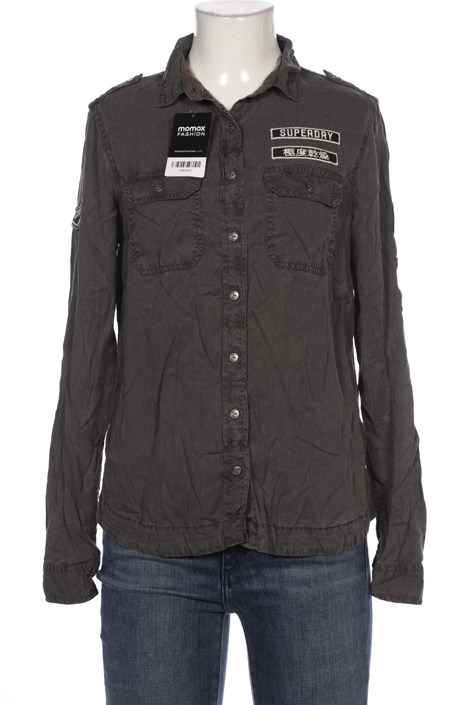 

Superdry Damen Bluse, grau