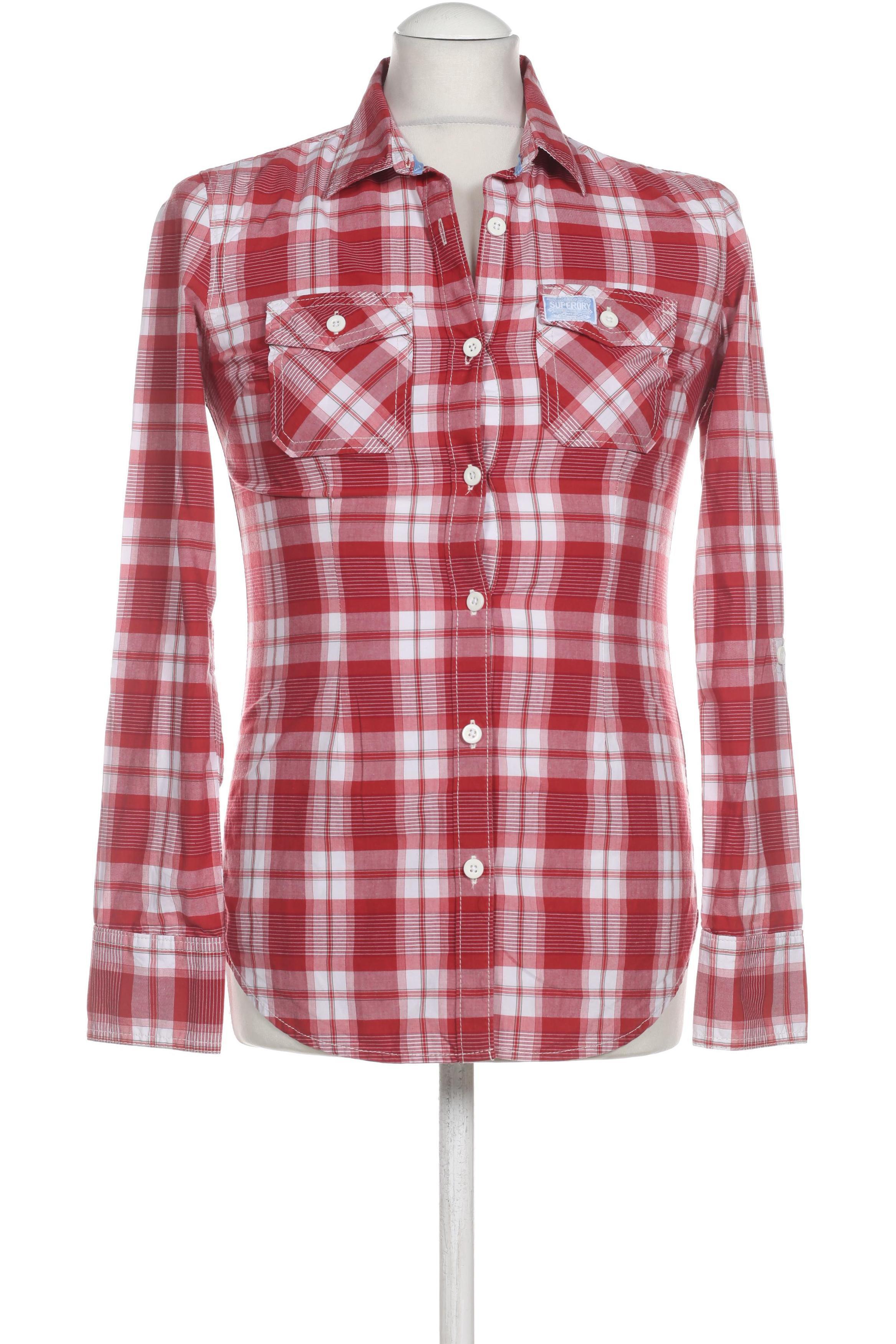 

Superdry Damen Bluse, rot, Gr.