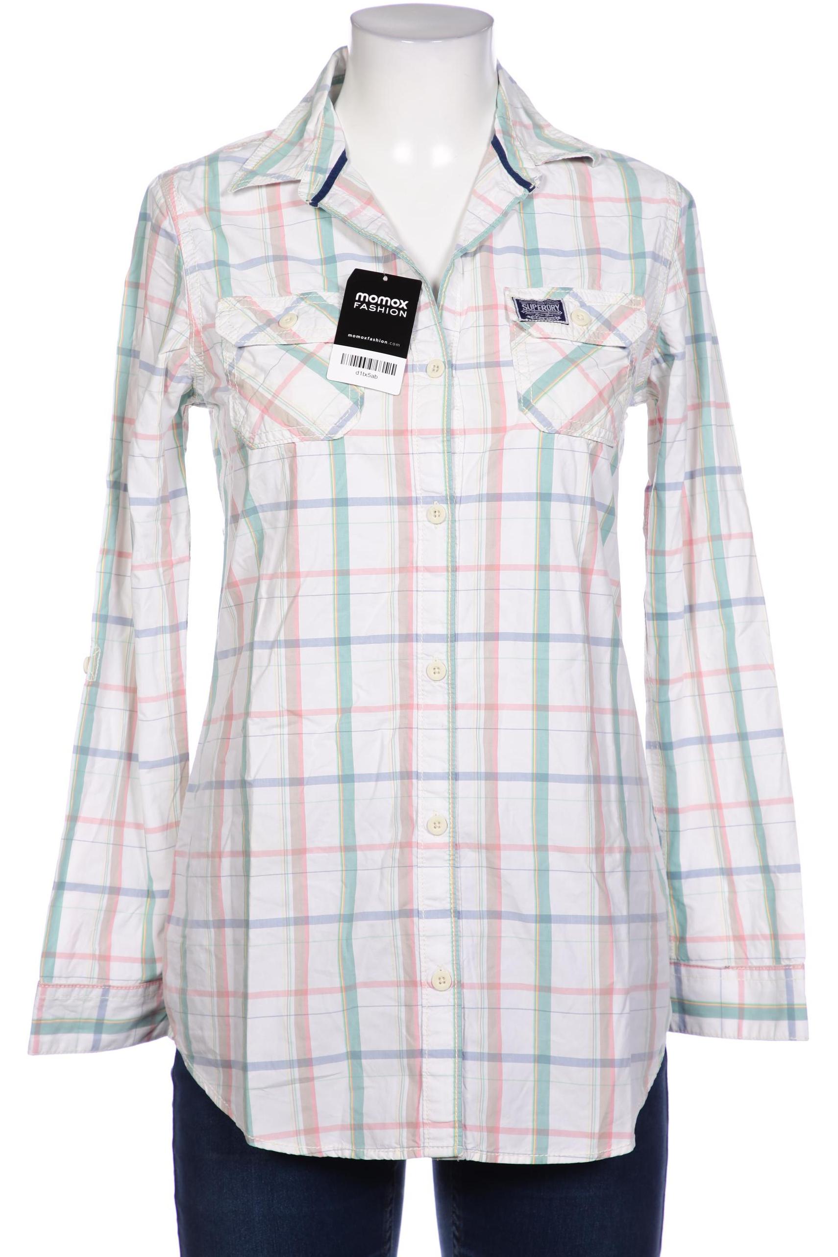 

Superdry Damen Bluse, weiß, Gr. 38