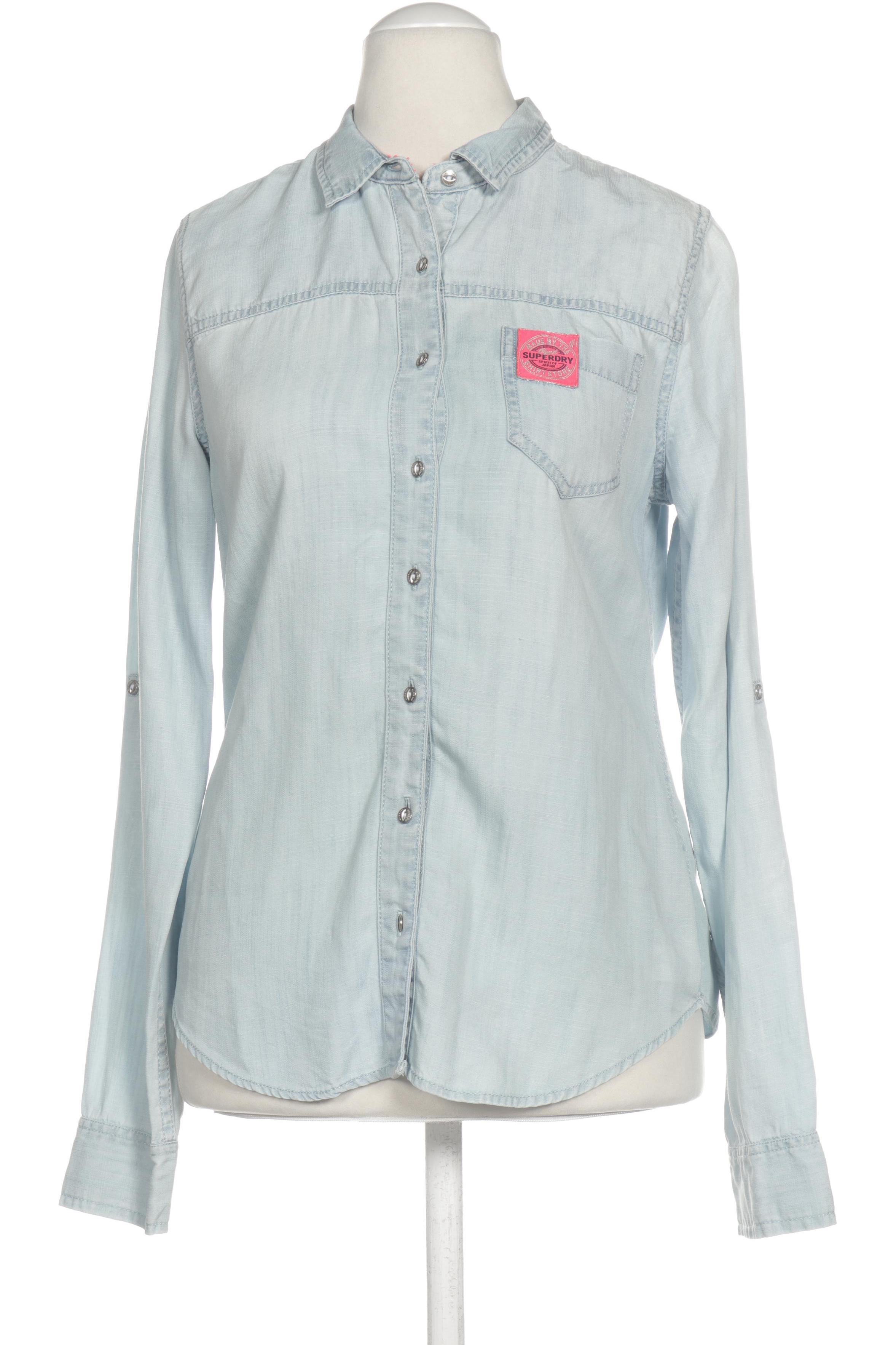 

Superdry Damen Bluse, blau, Gr.