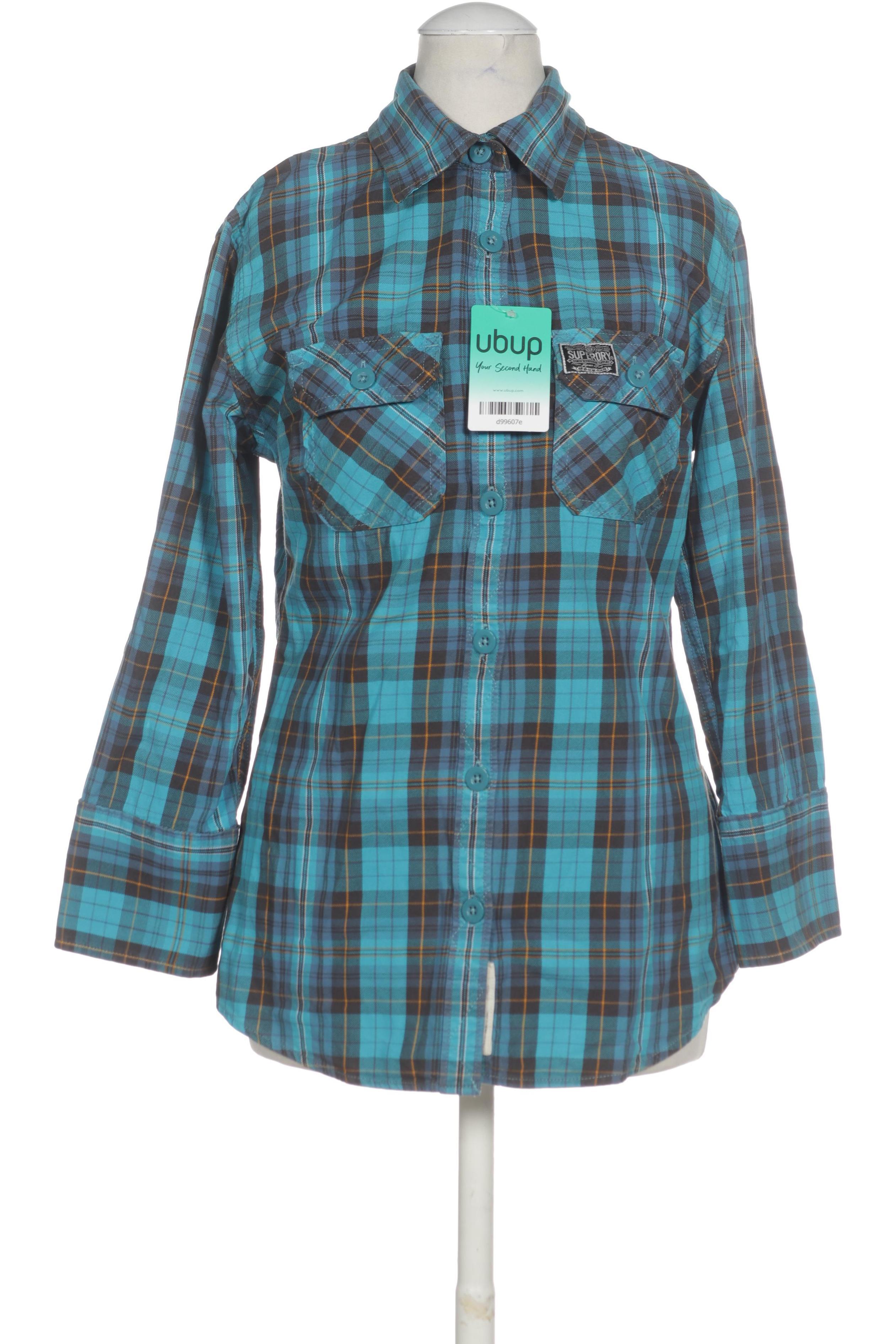 

Superdry Damen Bluse, blau, Gr.