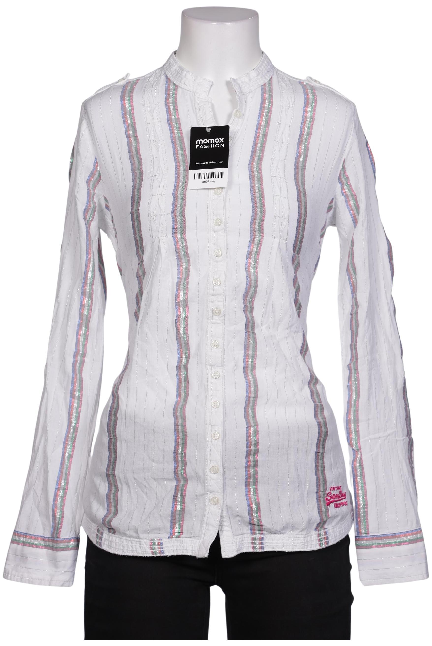 

Superdry Damen Bluse, weiß, Gr. 36