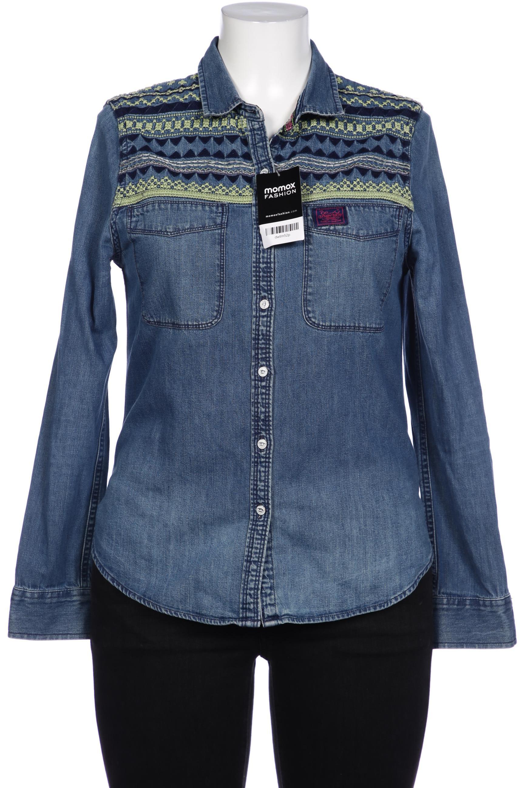 

Superdry Damen Bluse, marineblau