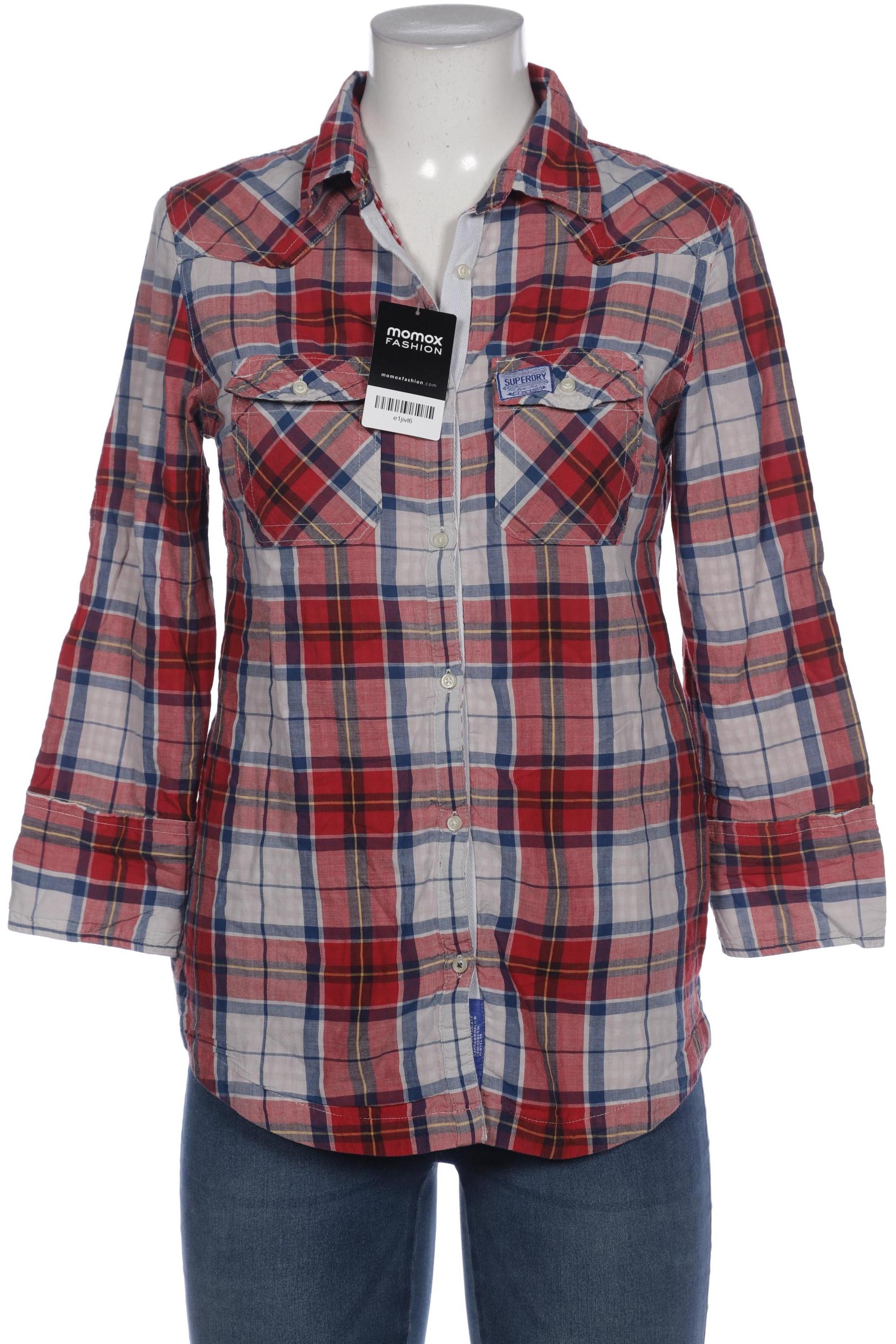 

Superdry Damen Bluse, rot, Gr. 38
