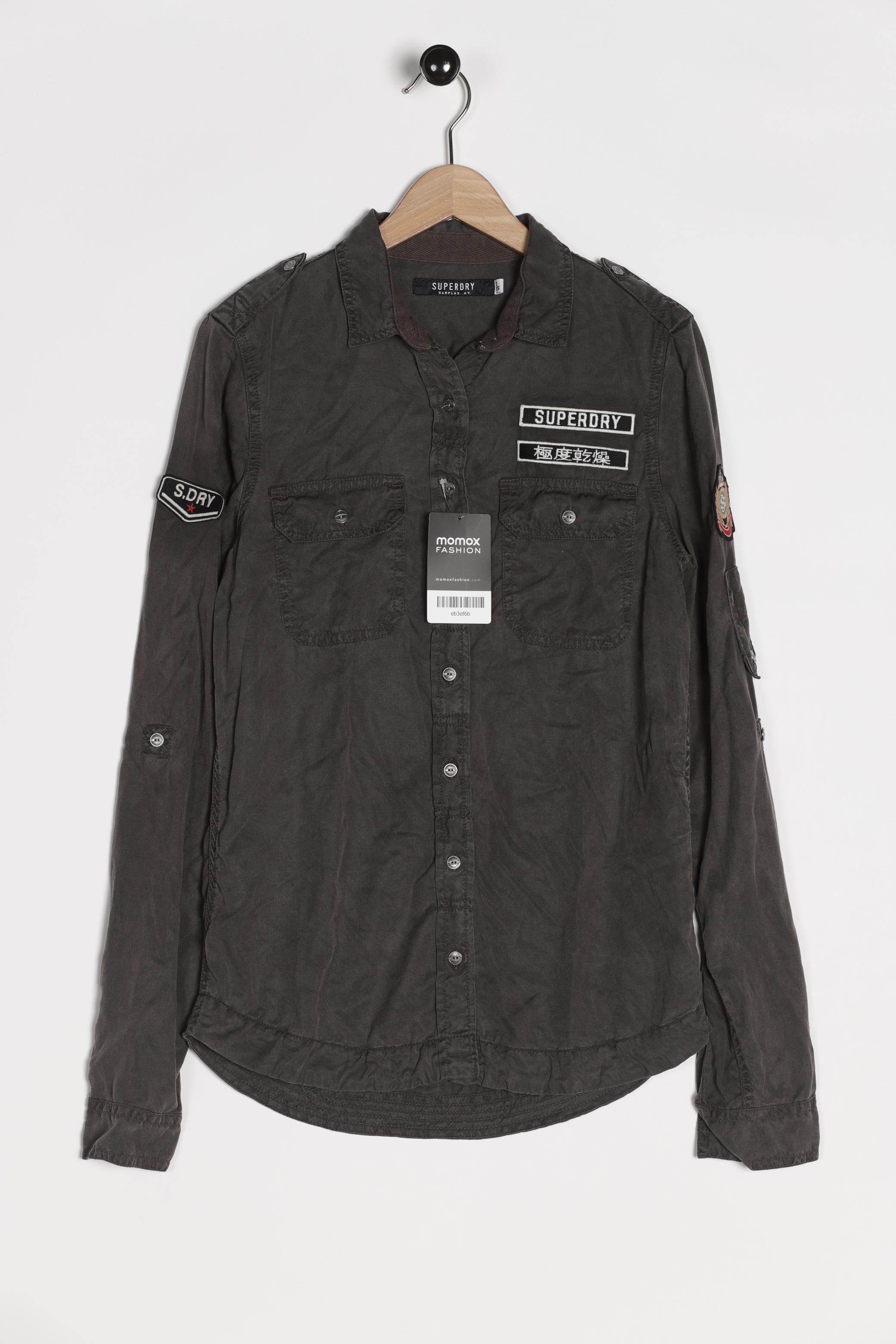 

Superdry Damen Bluse, grau