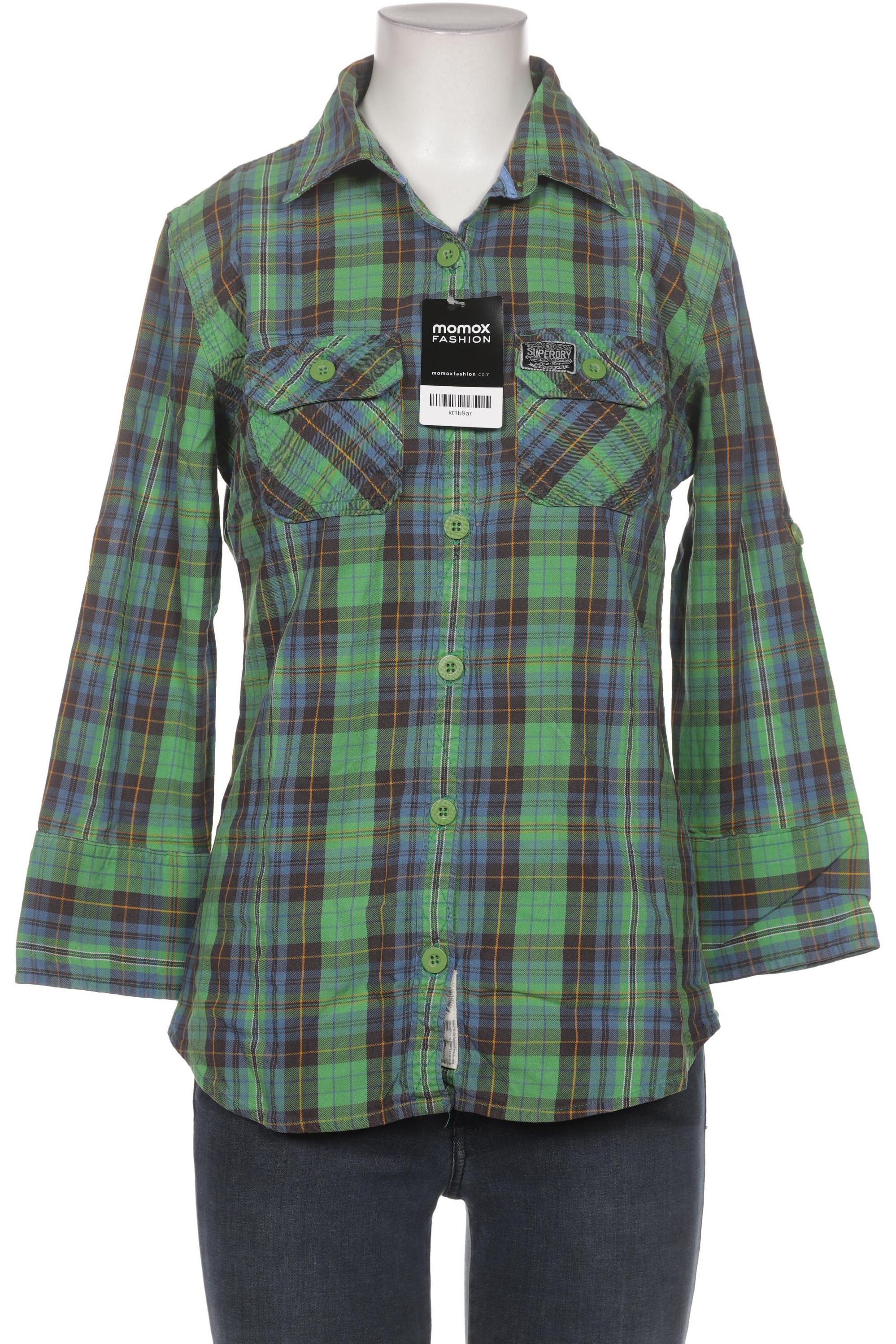 

Superdry Damen Bluse, grün, Gr. 38