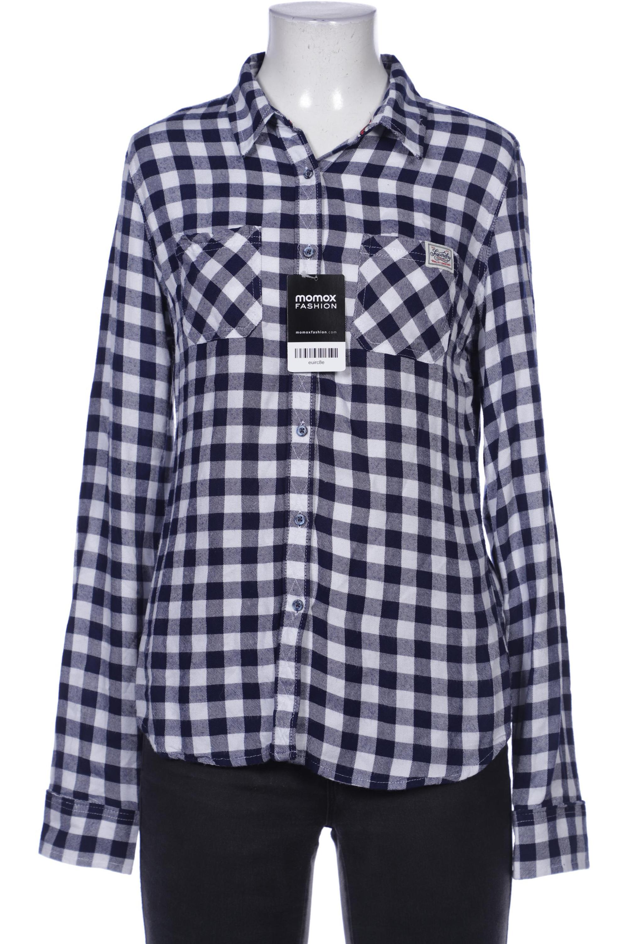 

Superdry Damen Bluse, marineblau, Gr. 36
