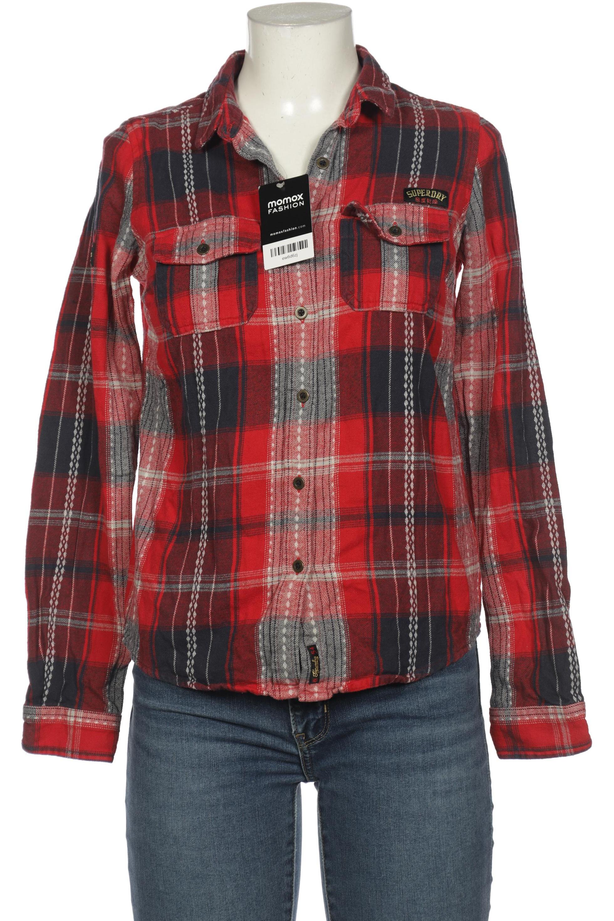 

Superdry Damen Bluse, rot