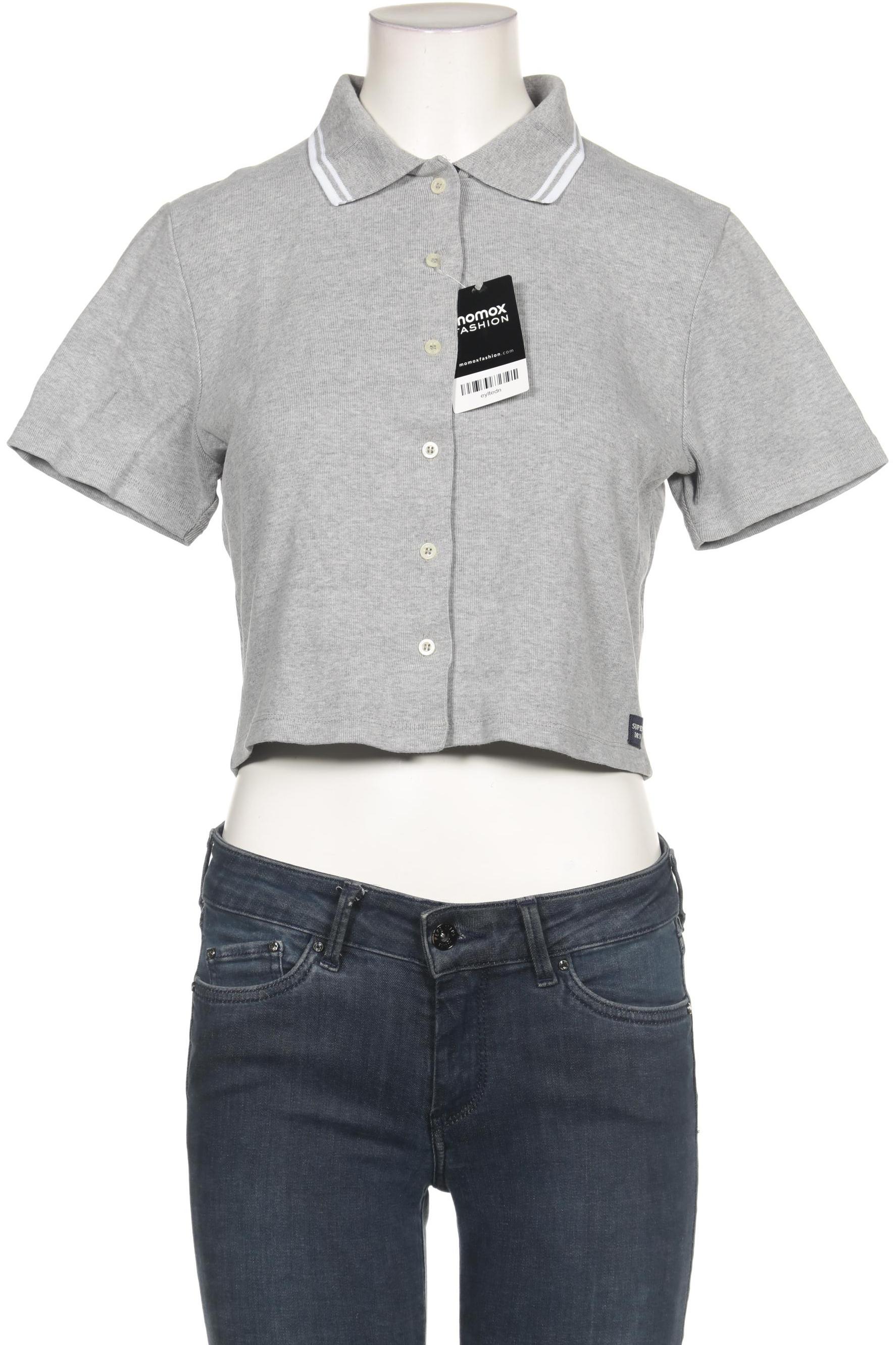 

Superdry Damen Bluse, grau, Gr. 40