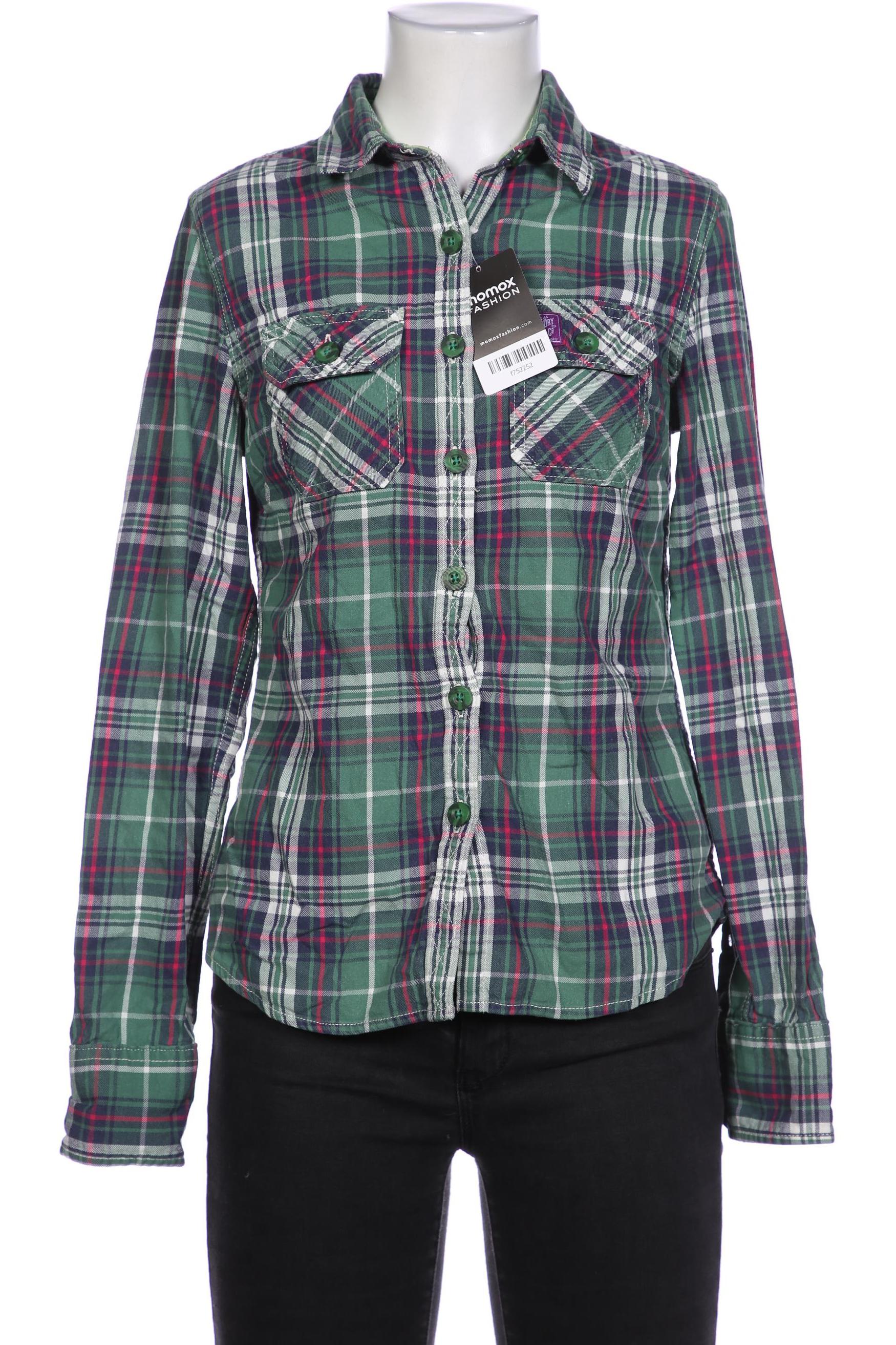 

Superdry Damen Bluse, grün, Gr. 36