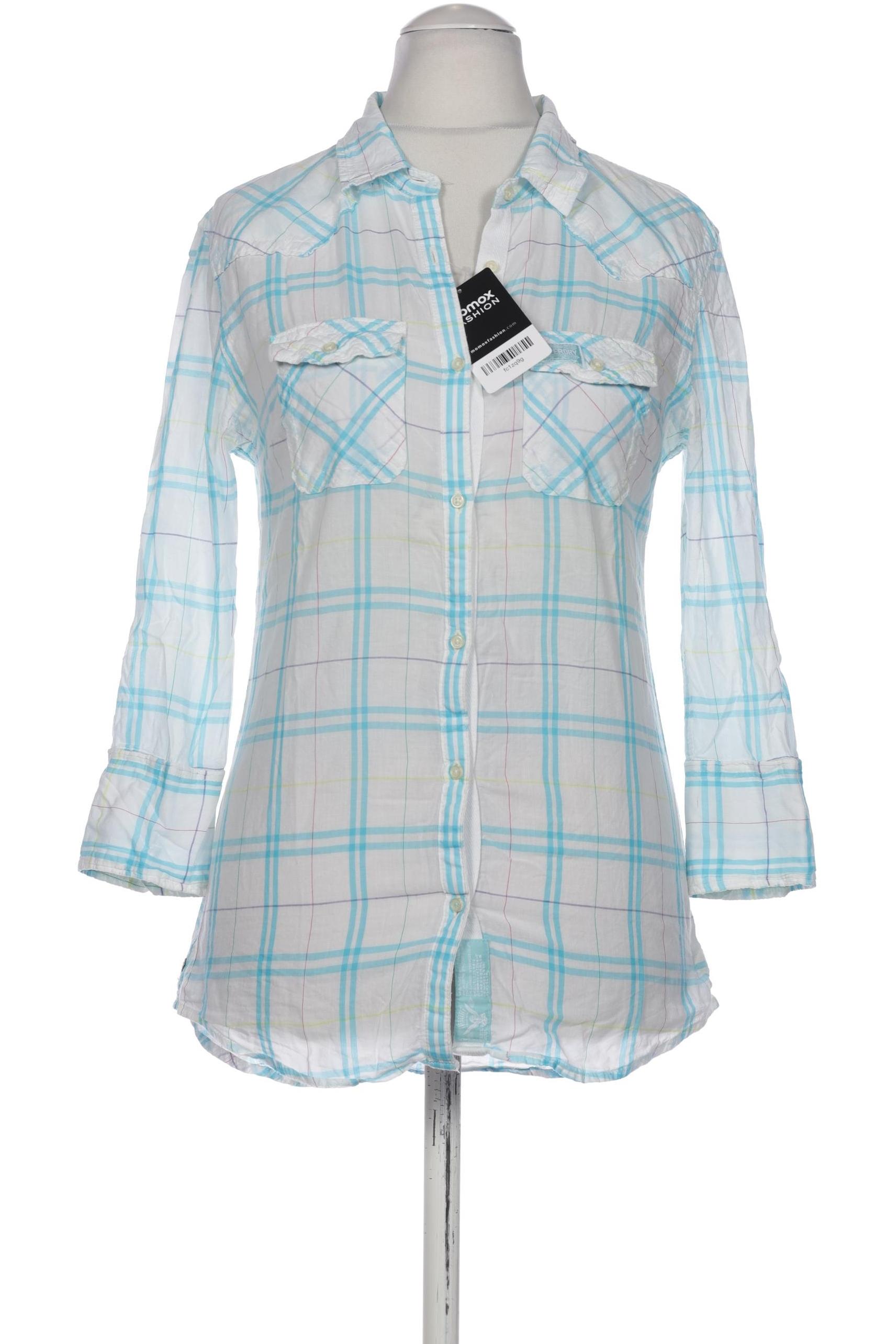 

Superdry Damen Bluse, hellblau, Gr. 38
