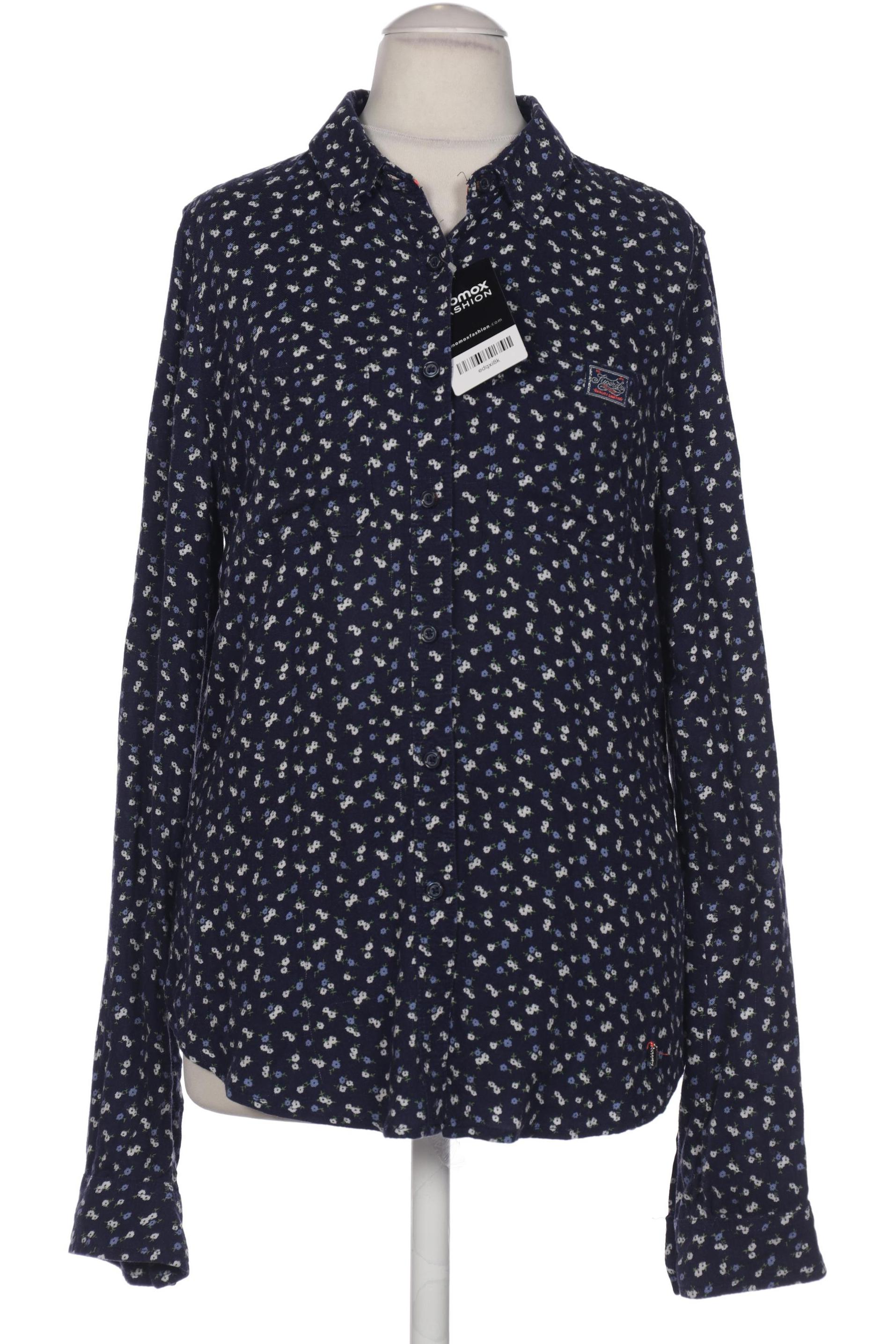 

Superdry Damen Bluse, marineblau, Gr. 34
